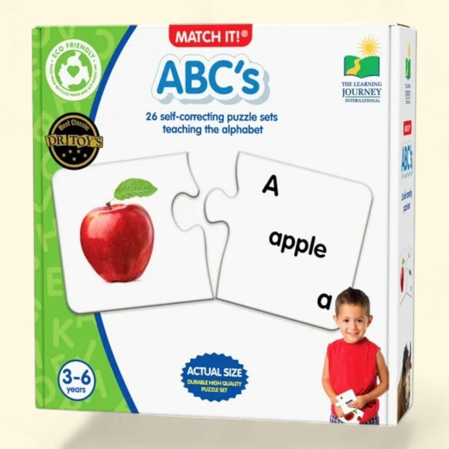 Le parcours d'apprentissage « Match It! ABCs », 3 à 6 ans