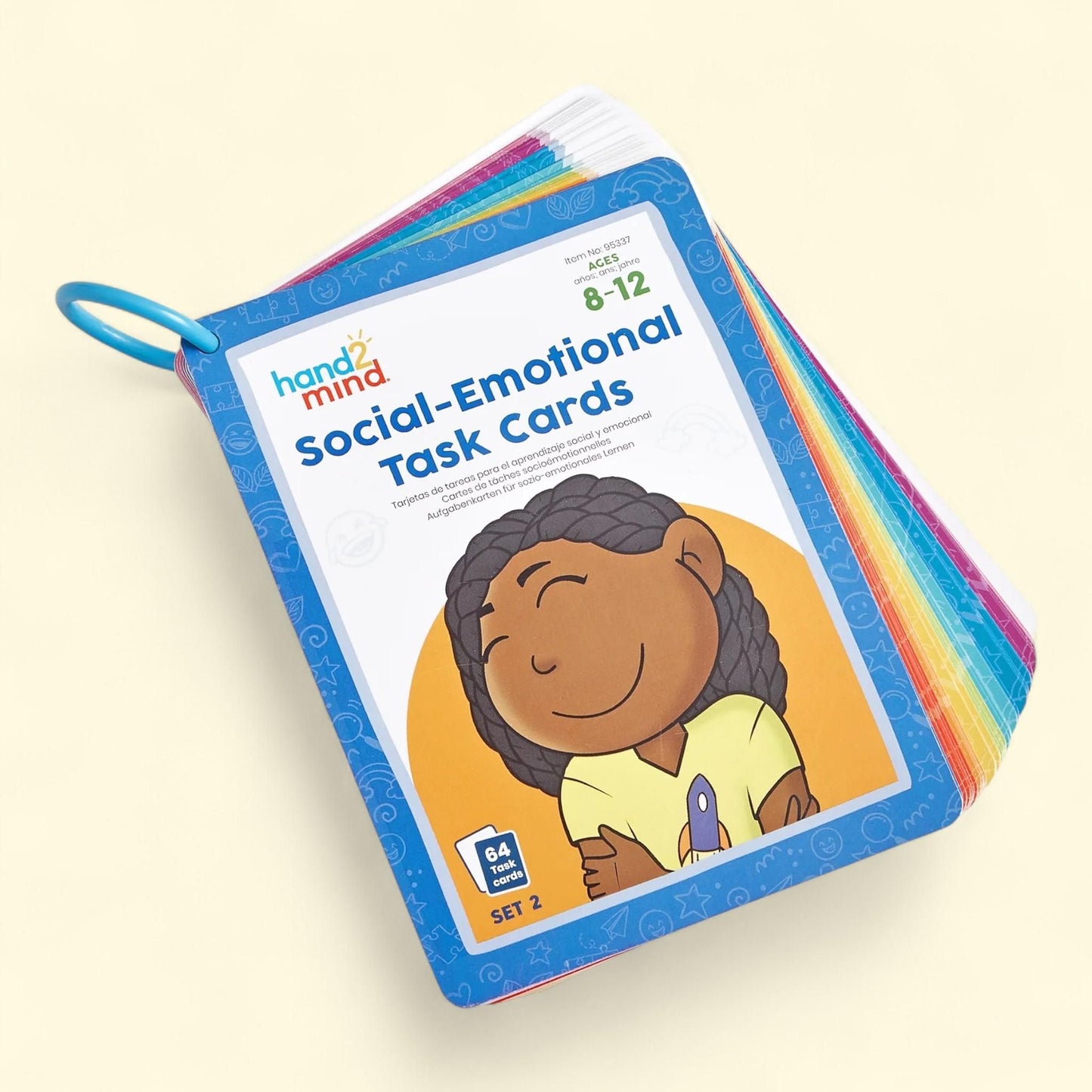 hand2mind Social Emotional Task Cards, Ages 8+, Feelings Flash Cards