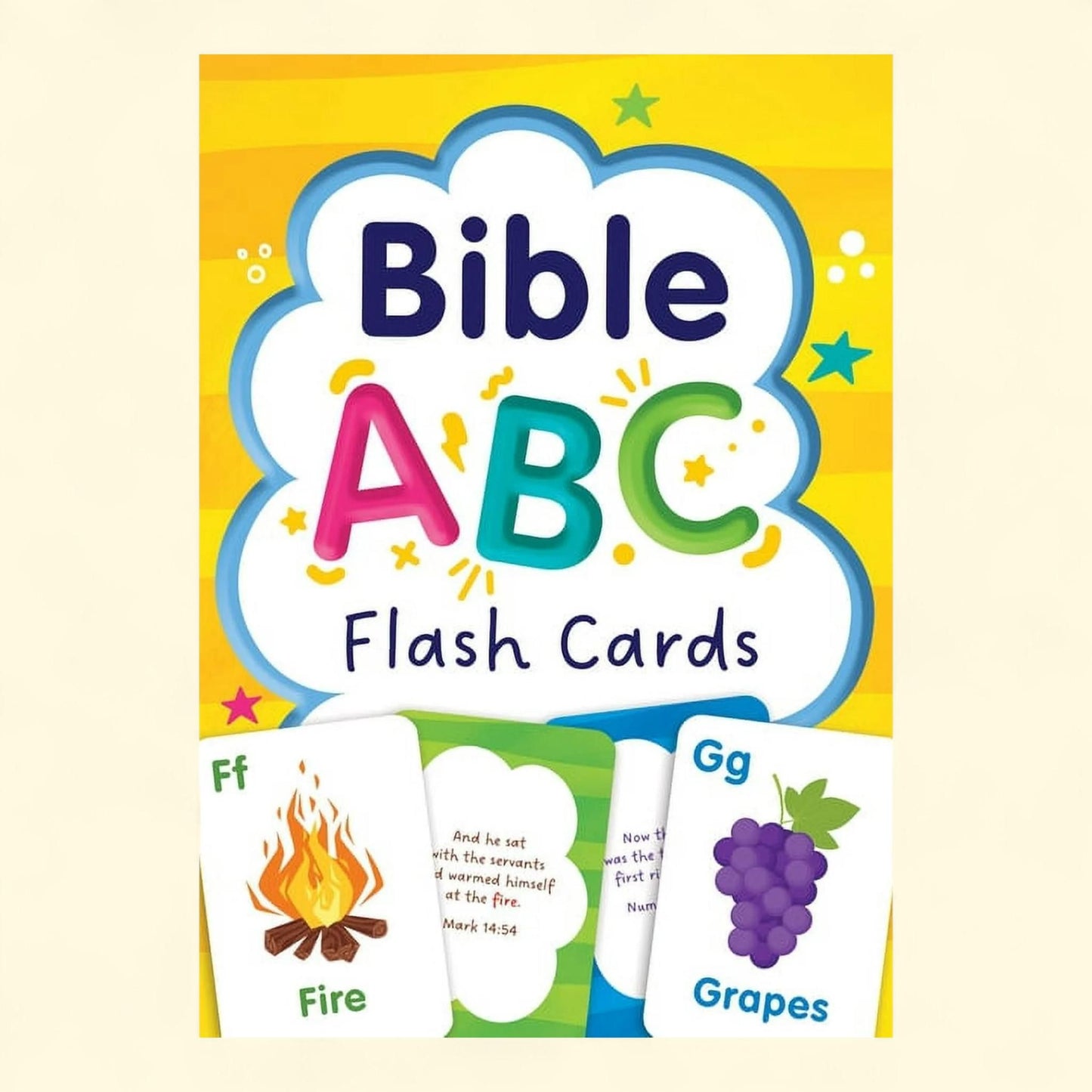 Bible ABC Flash Cards, 1 Count — authentic US product shipped worldwide by Treatspree