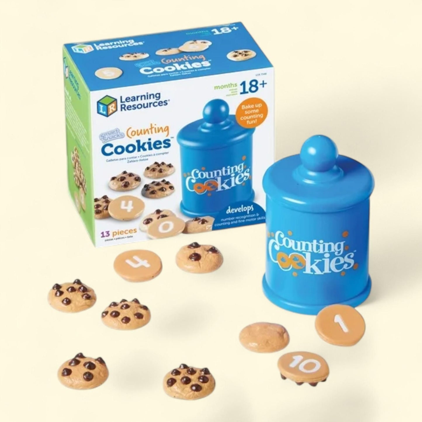 Smart Snacks Counting Cookies Set, 18 Months+