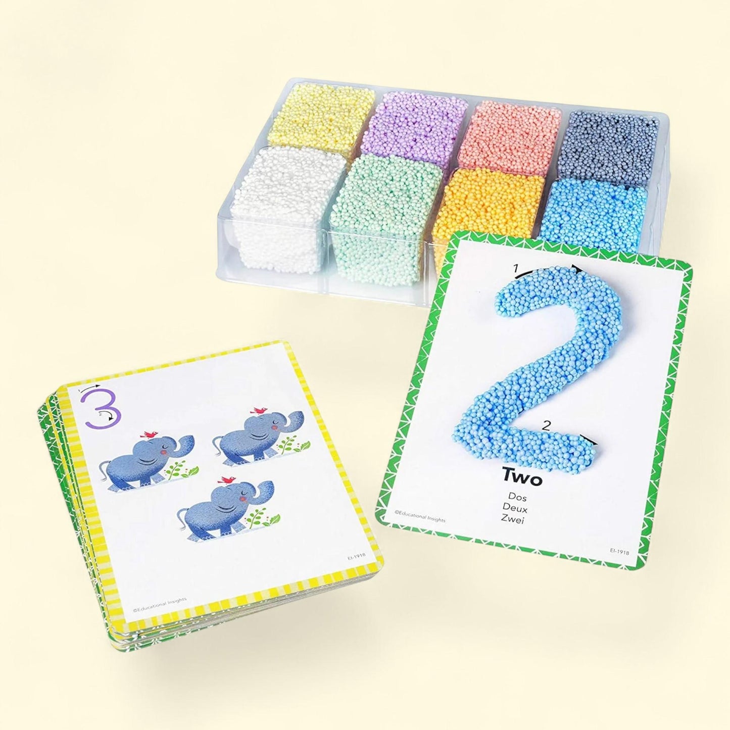 Educational Insights Playfoam Shape & Learn Numbers Set, Ages 3+