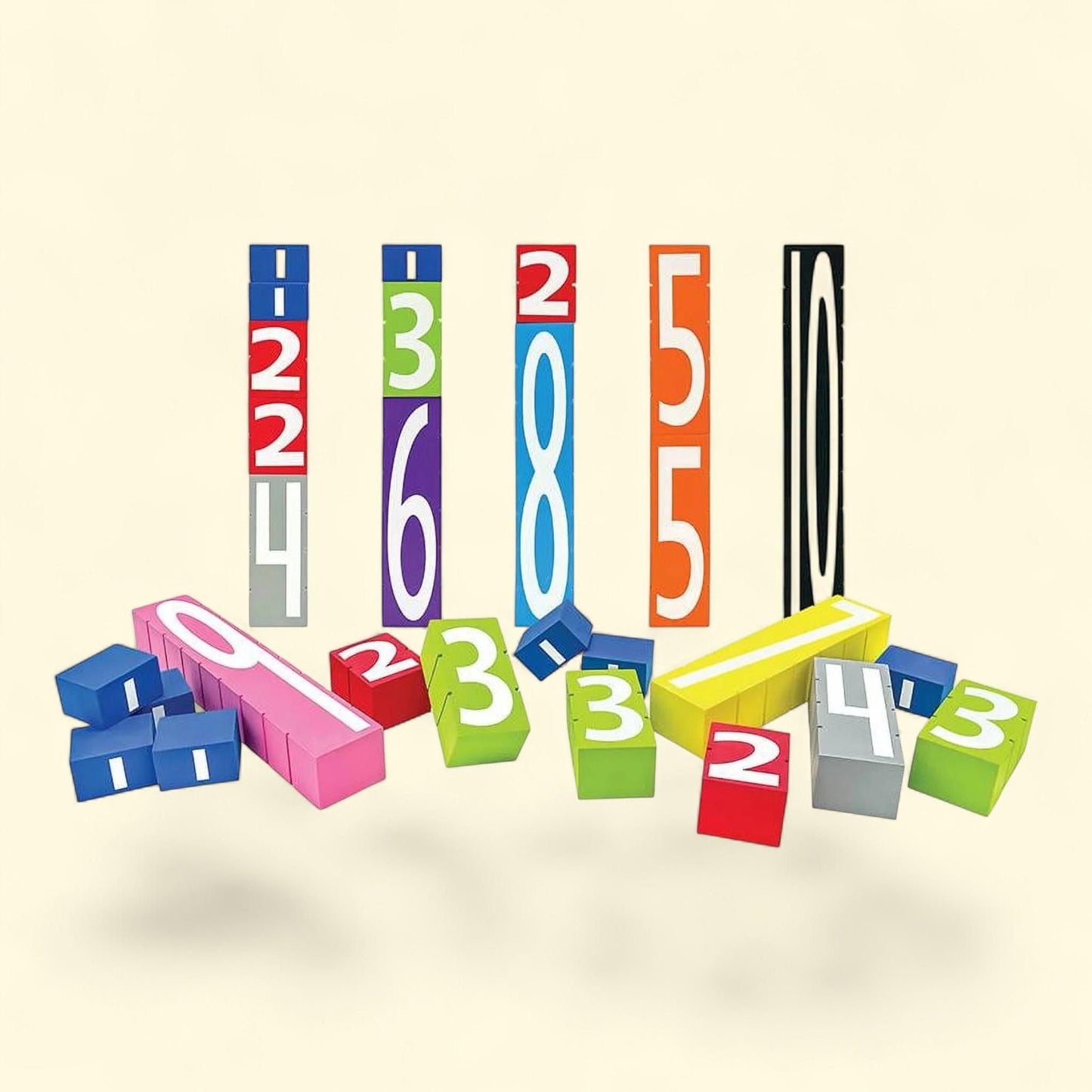 Teacher Created Resources Number Stax, Stacking Foam Number Blocks