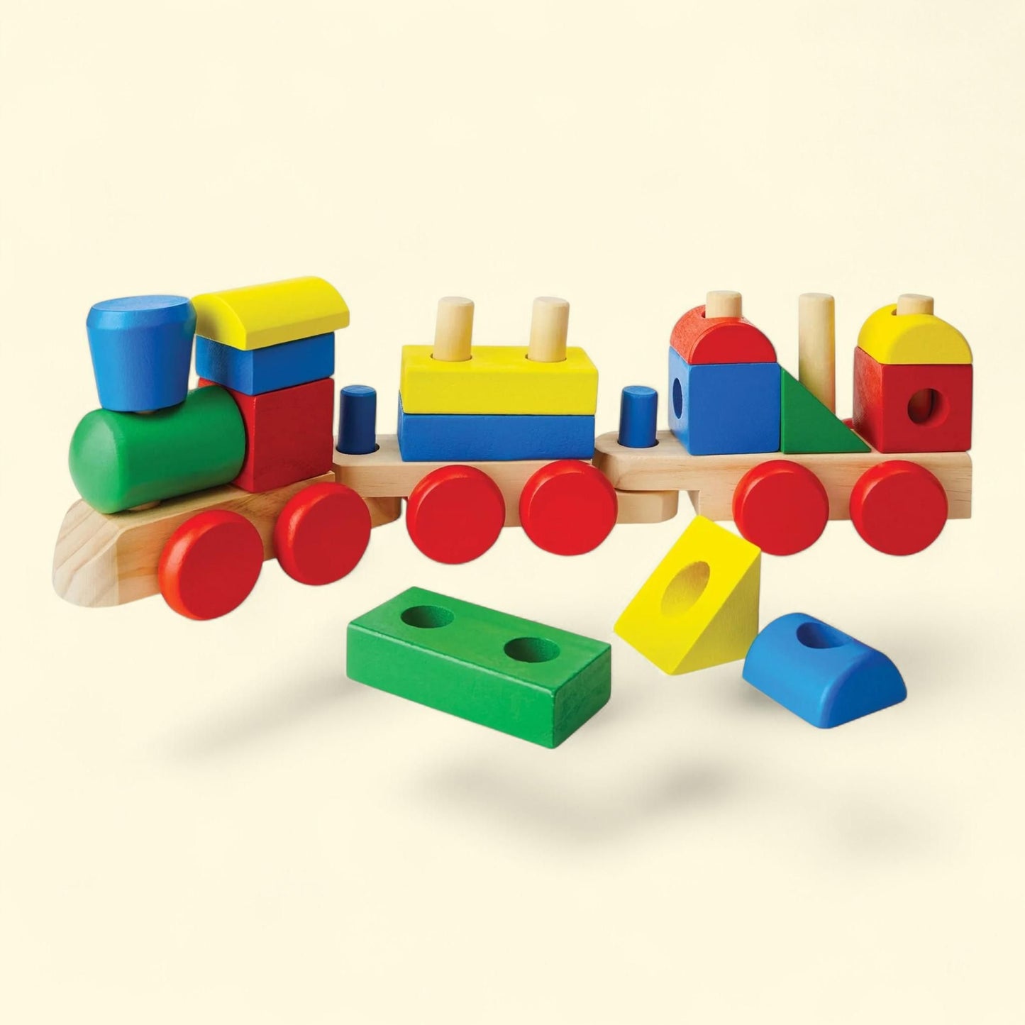 Melissa & Doug Stacking Train, Toddler, Ages 2-4