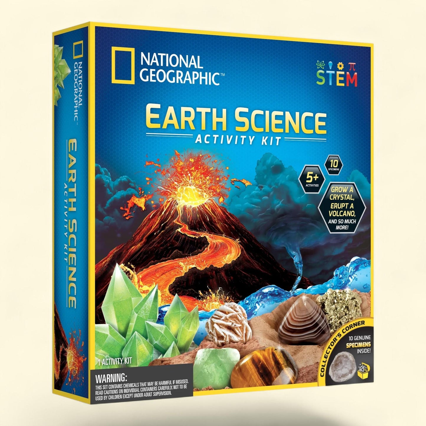 National Geographic Earth Science Activity Kit, Child 8+