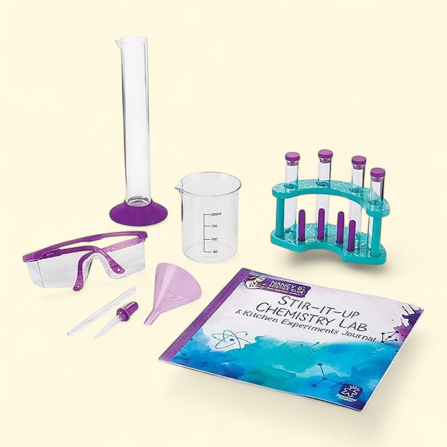 Nancy B's Science Club Stir-It-Up Chemistry Lab & Kitchen Experiments Journal, Standard Size, Ages 8+