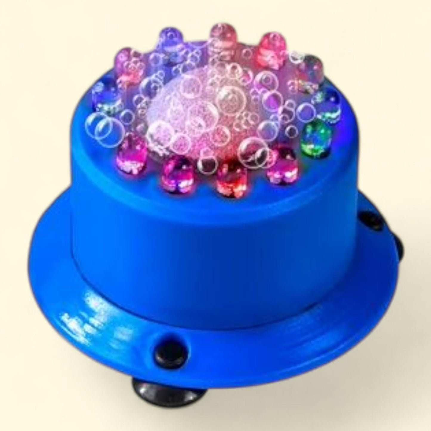Penn-Plax Cascade Multicolor Rainbow LED Air Stone, 2.5" — authentic US product shipped worldwide by Treatspree
