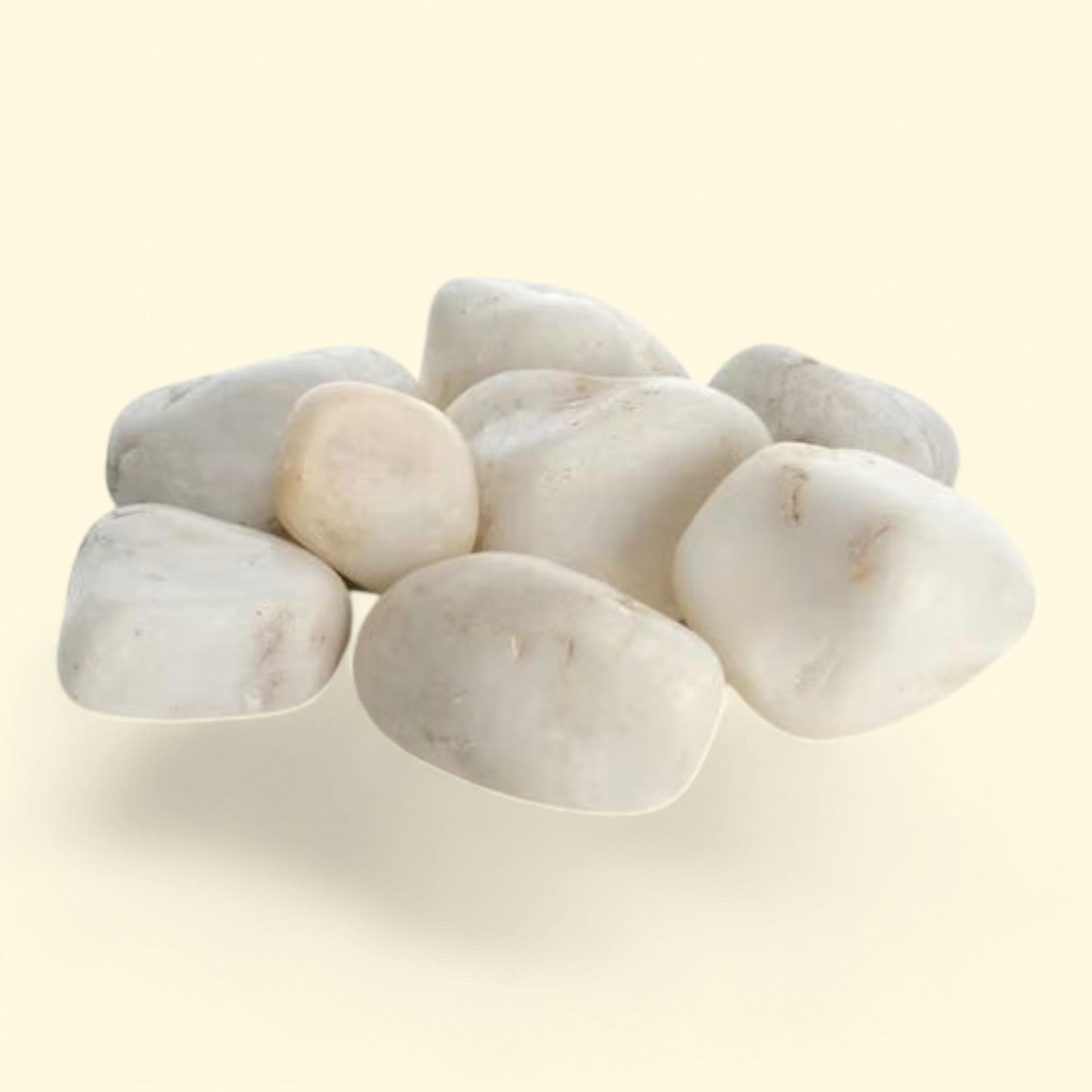 biOrb Marble Pebble Set, White, Aquarium Decor, 2. 80 in