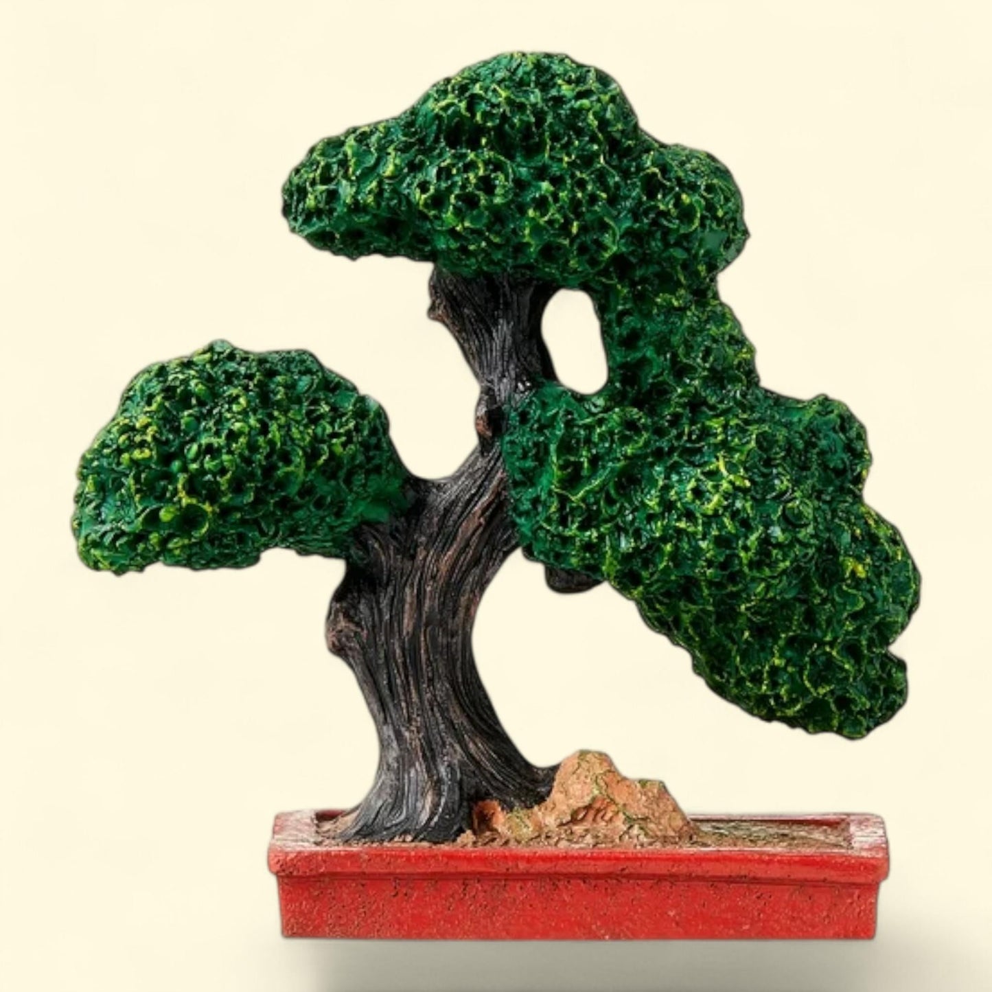 Vibrant Life Aquarium Decor, Bonsai Tree Ornament, 4.25" x 1.77" x 4.33"