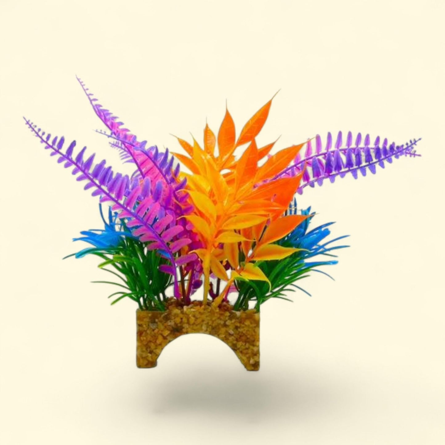 Aqua Culture Gravel Arch Aquarium Plant, 9.50 in