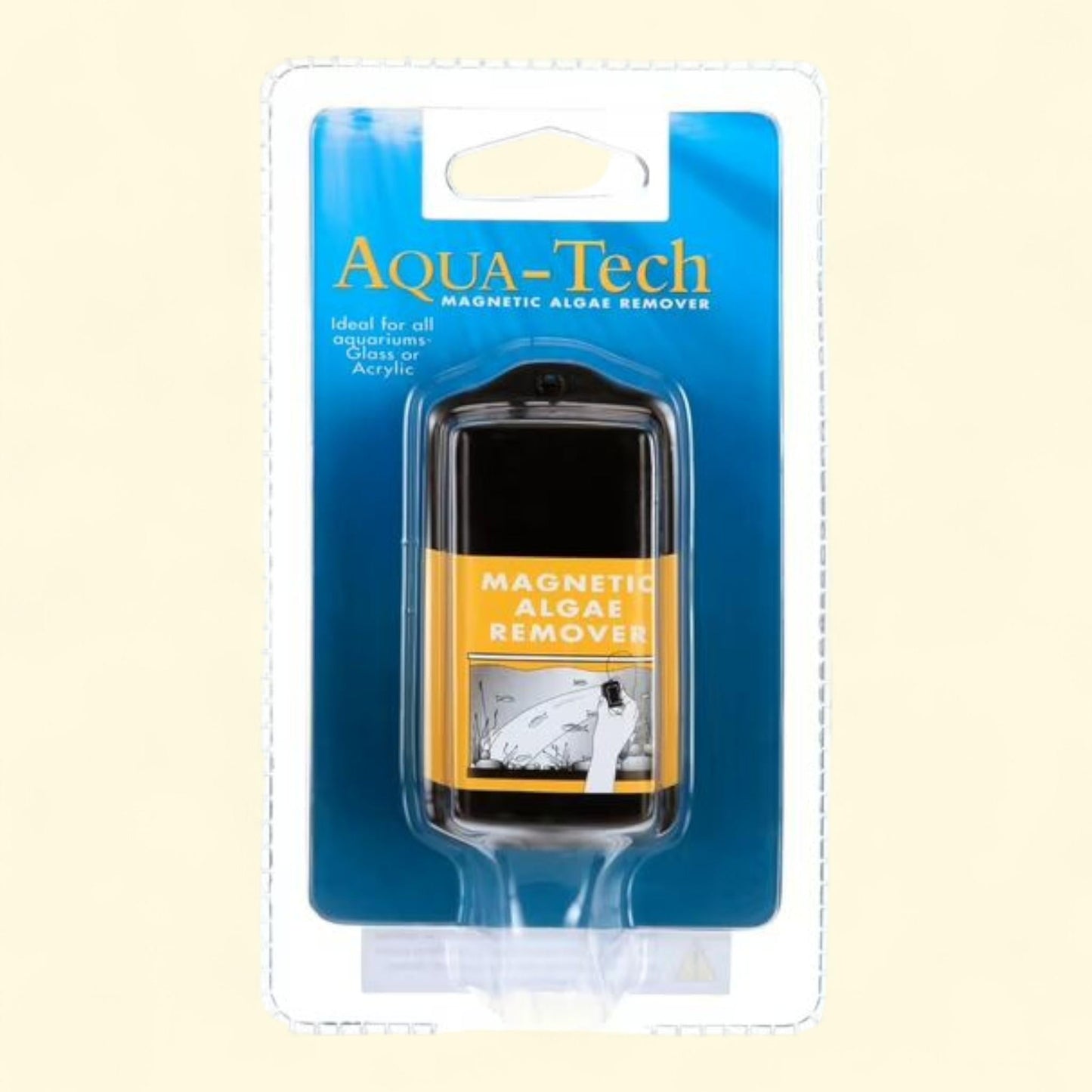 Aqua-Tech Algae Magnet, Glass or Acrylic Aquariums, 2 count — authentic US product shipped worldwide by Treatspree