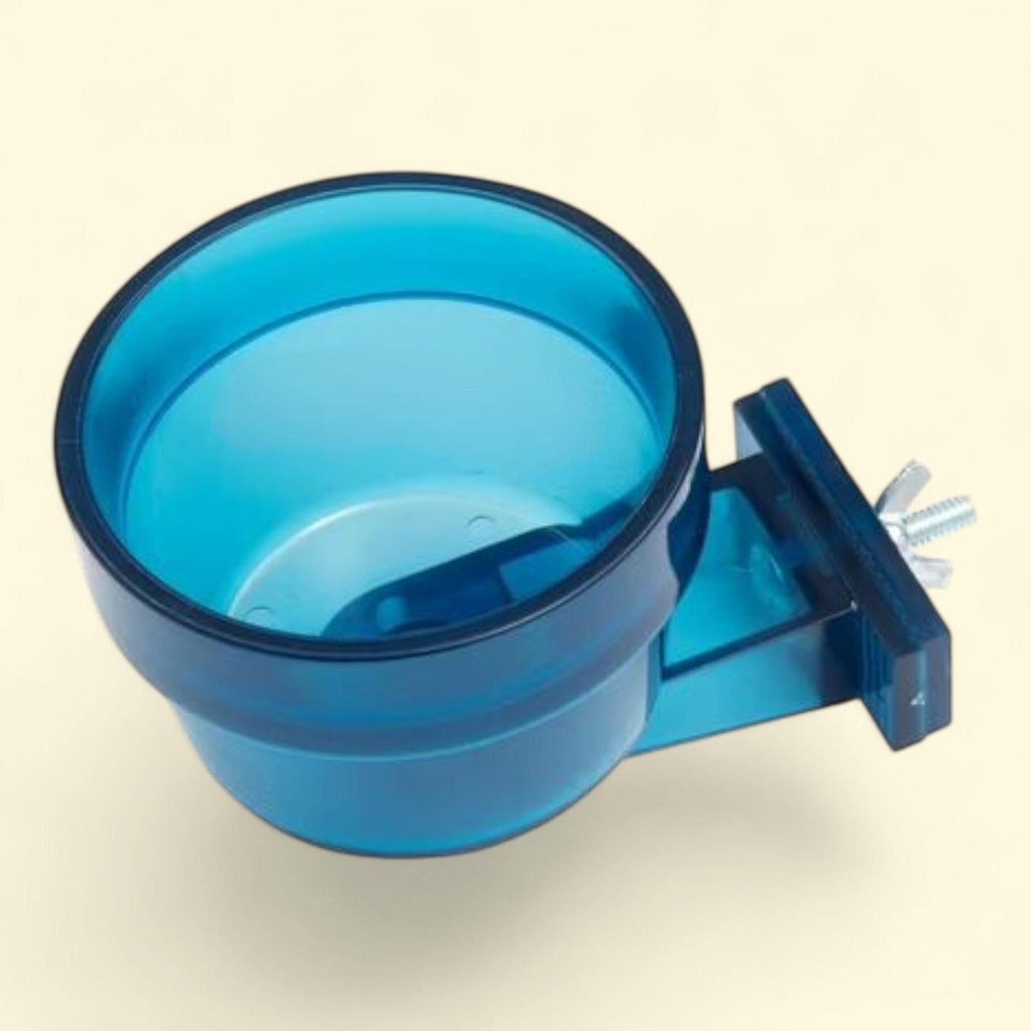 Happy Home Pet Product Quick Lock Bowl, Blue, 10oz