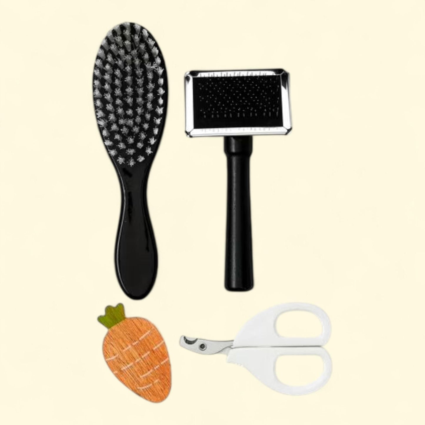 Vibrant Life Small Animal Grooming Kit, 4 Pieces