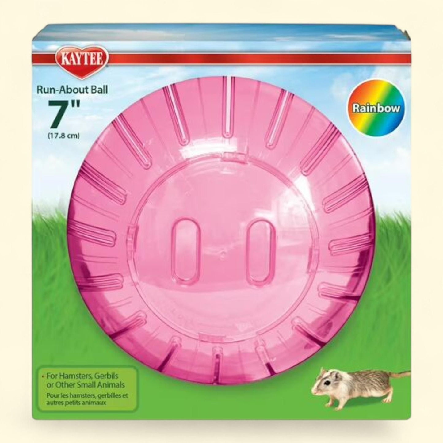 Kaytee Run-About Ball, 7 Inches