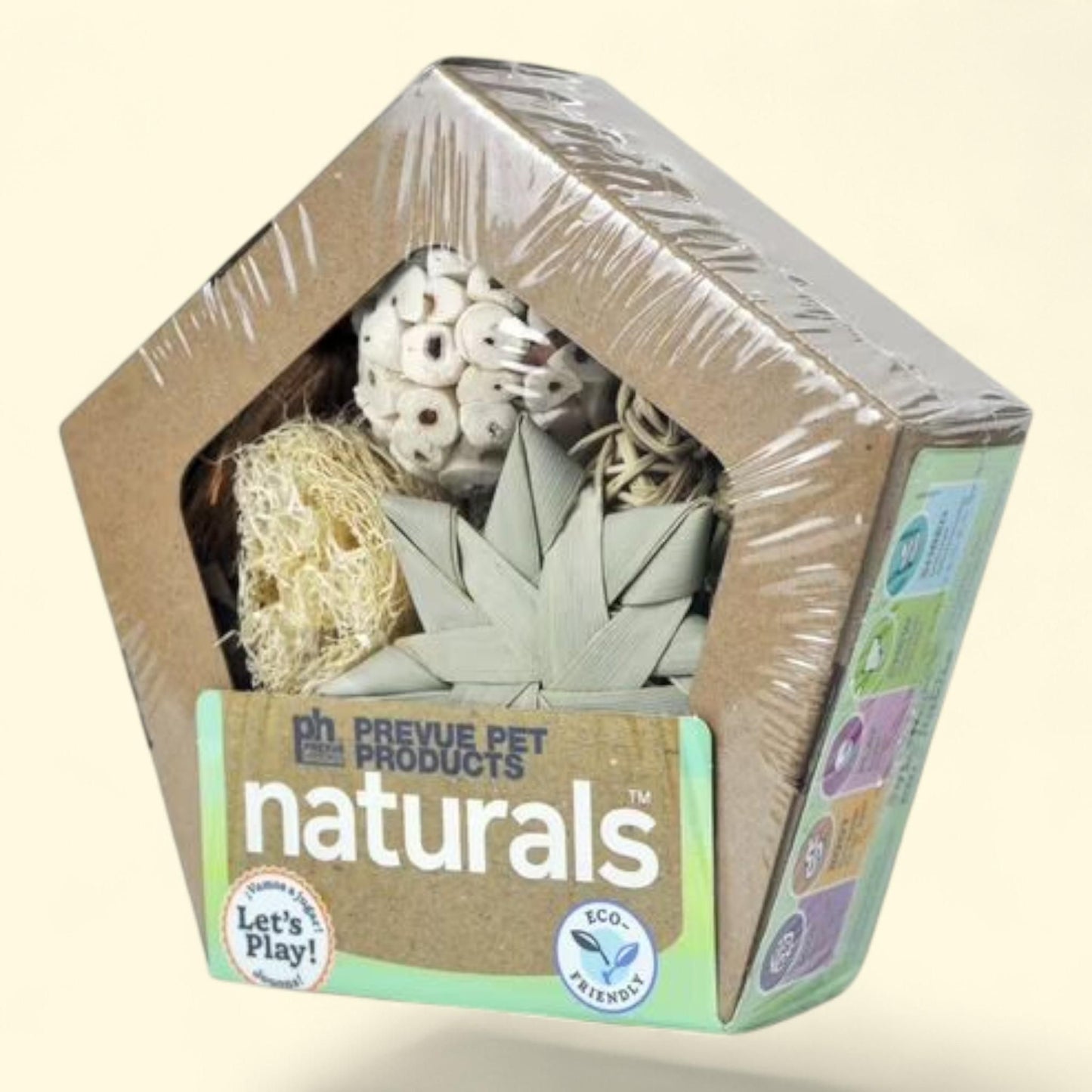 Prevue Pet Products Playfuls Small Pentagon Forage n Play Box, Small