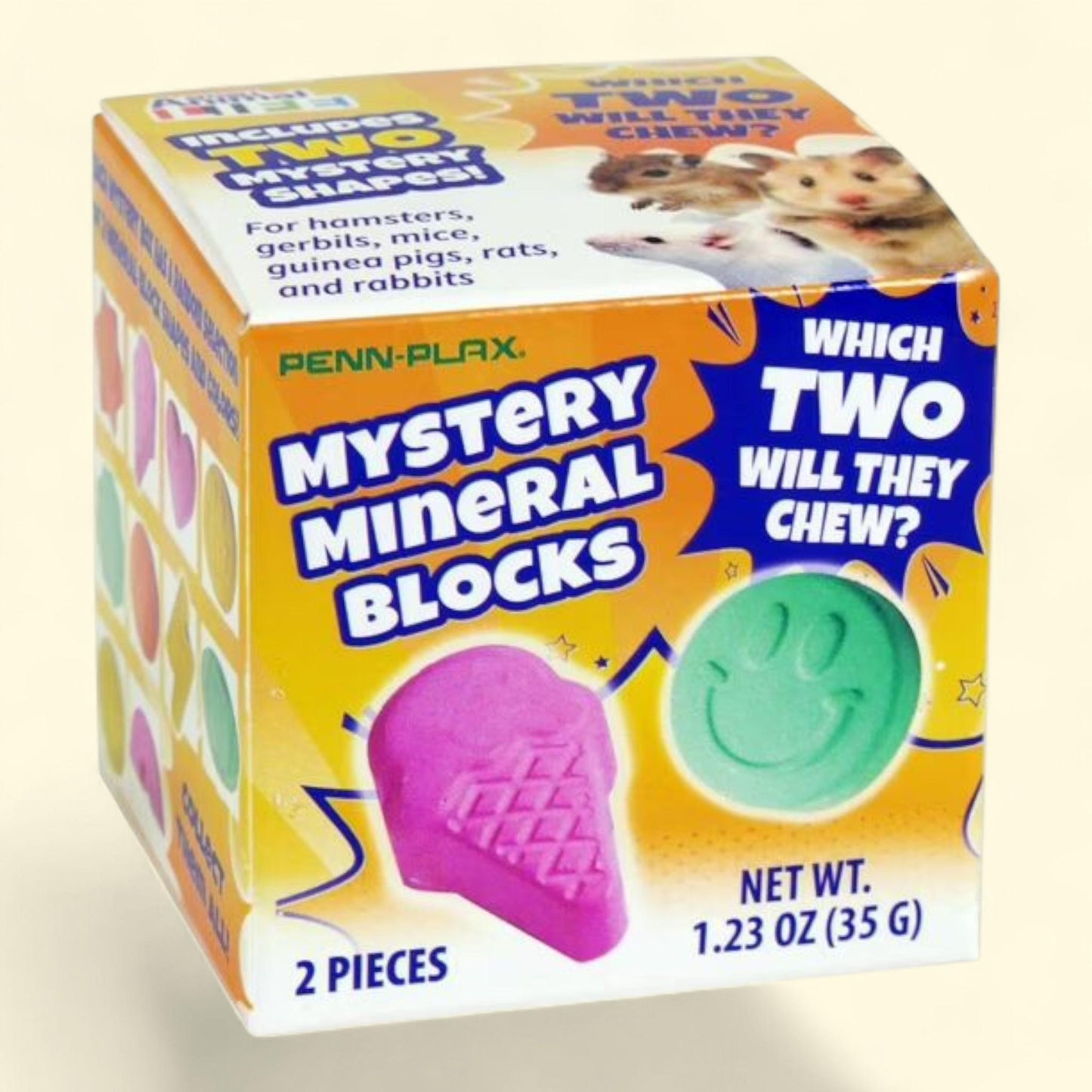 Penn-Plax Mystery Mineral Blocks, 2 per Pack