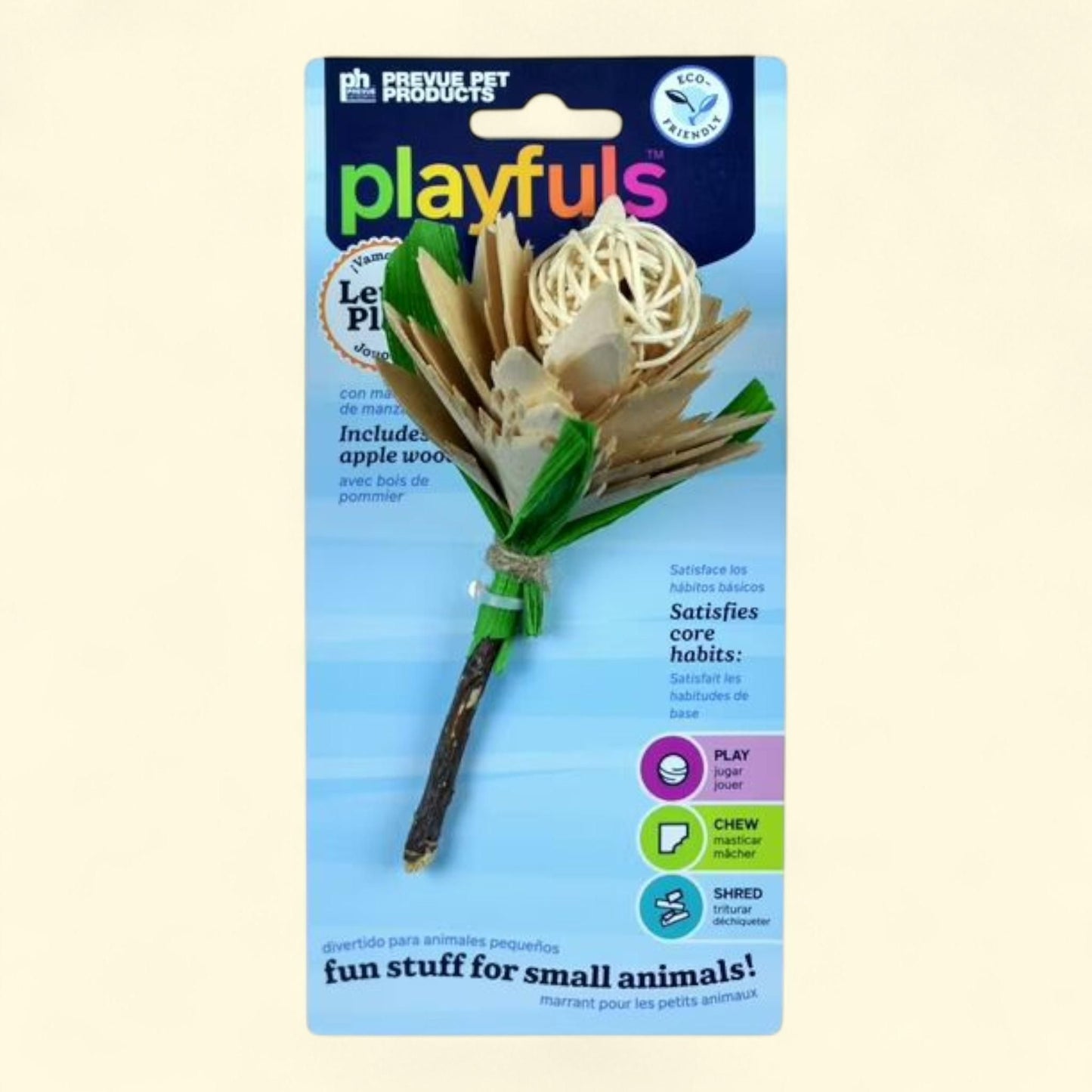 Jouet à mâcher pour petits animaux Prevue Pet Products, Applewood Rose, petit format