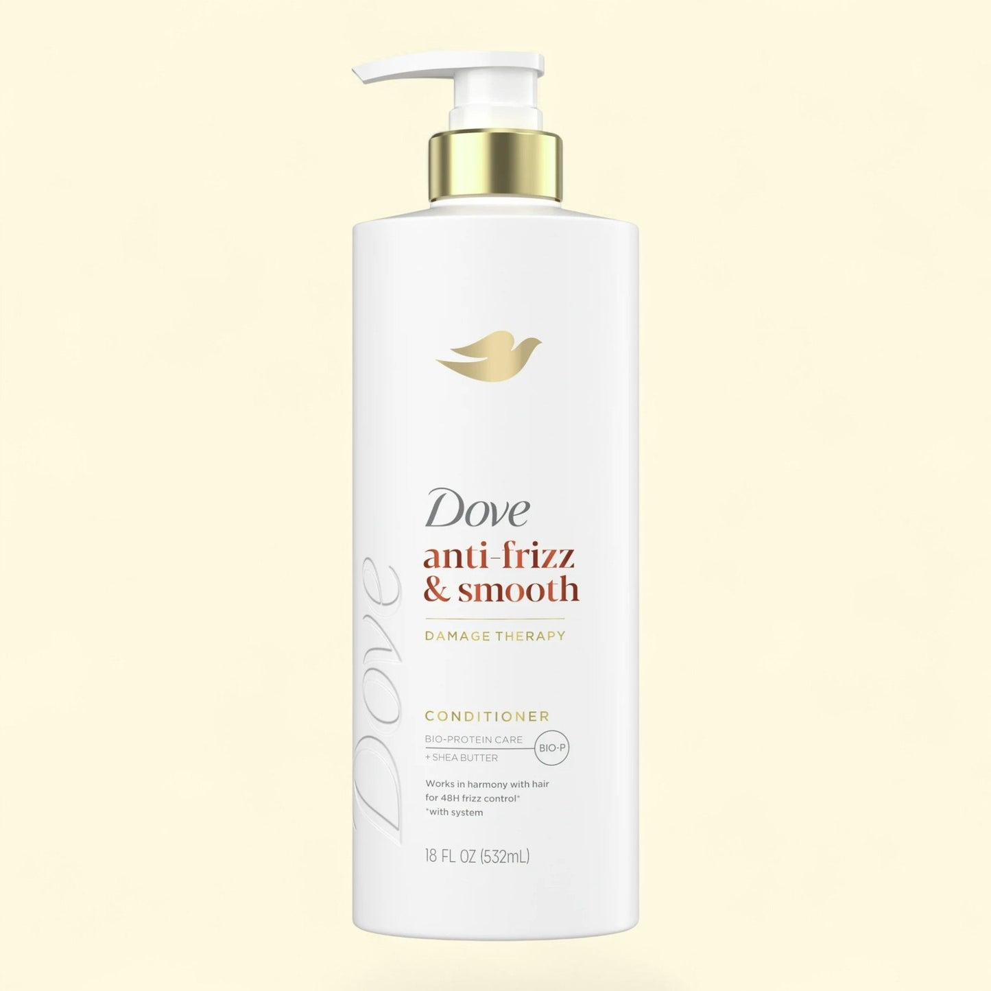 Dove Conditioner for Women, Anti Frizz & Smooth, 18 oz