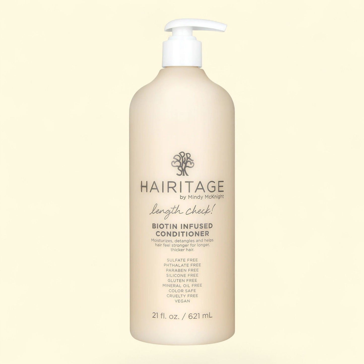 Hairitage Biotin + Castor Conditioner, 21 oz.