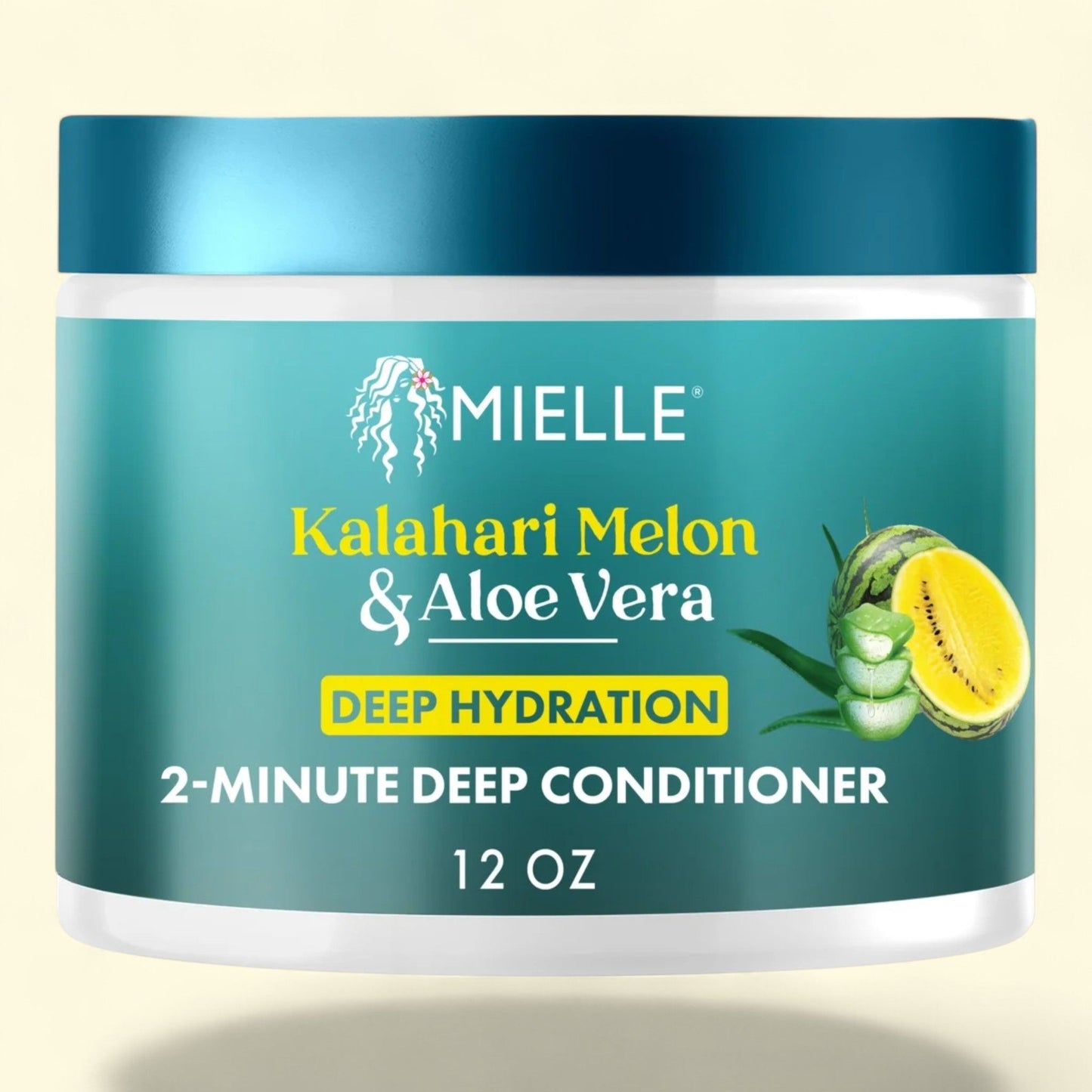 Masque capillaire Mielle, melon du Kalahari et aloe vera, 340 g