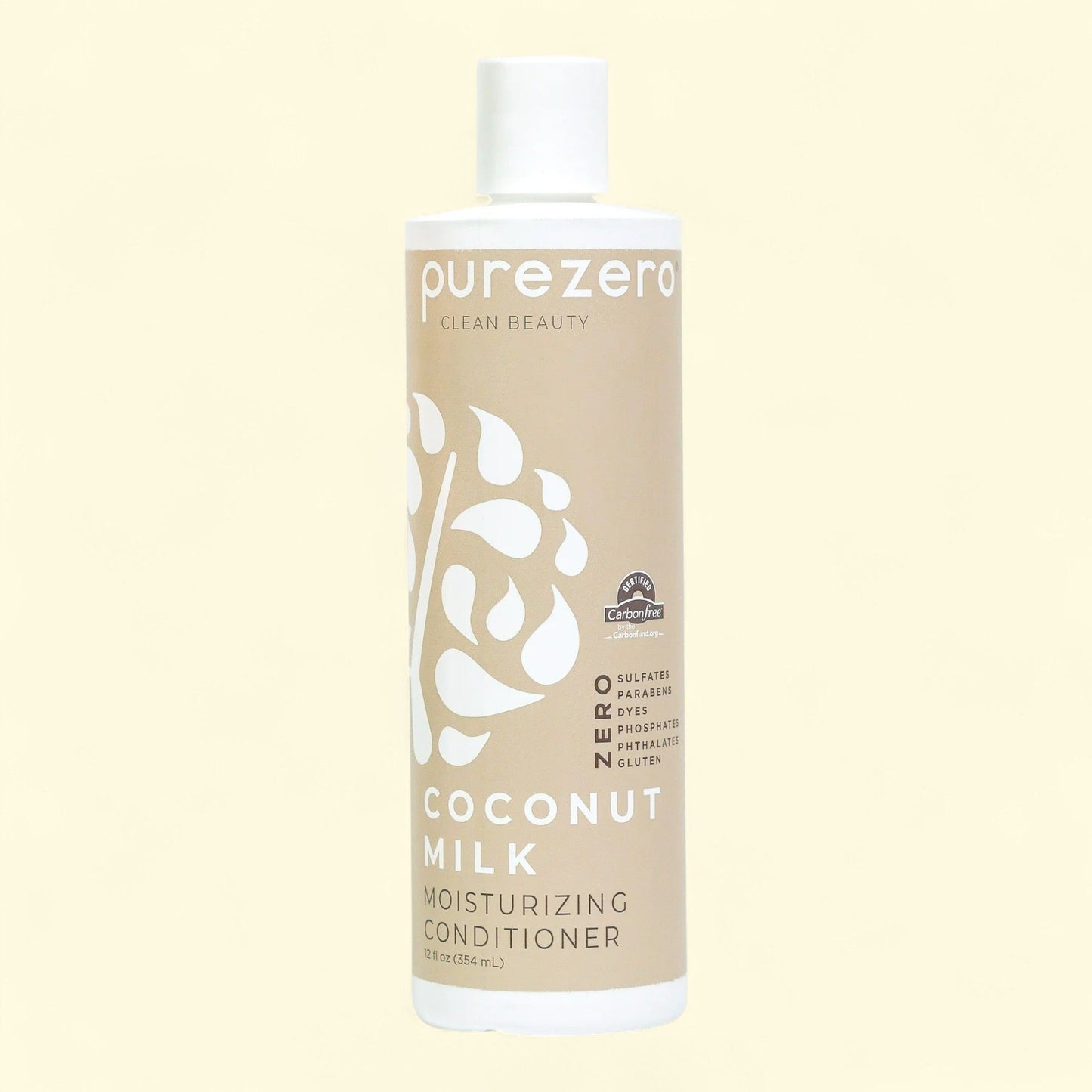 Après-shampoing au lait de coco Purezero, 355 ml