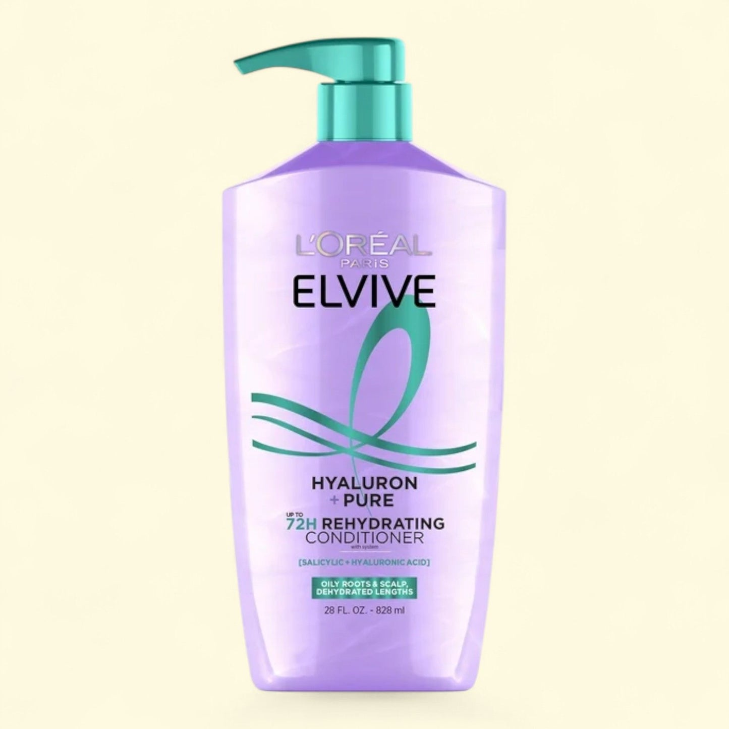 L'Oreal Paris Elvive Hyaluron Pure Conditioner, 28 fl oz