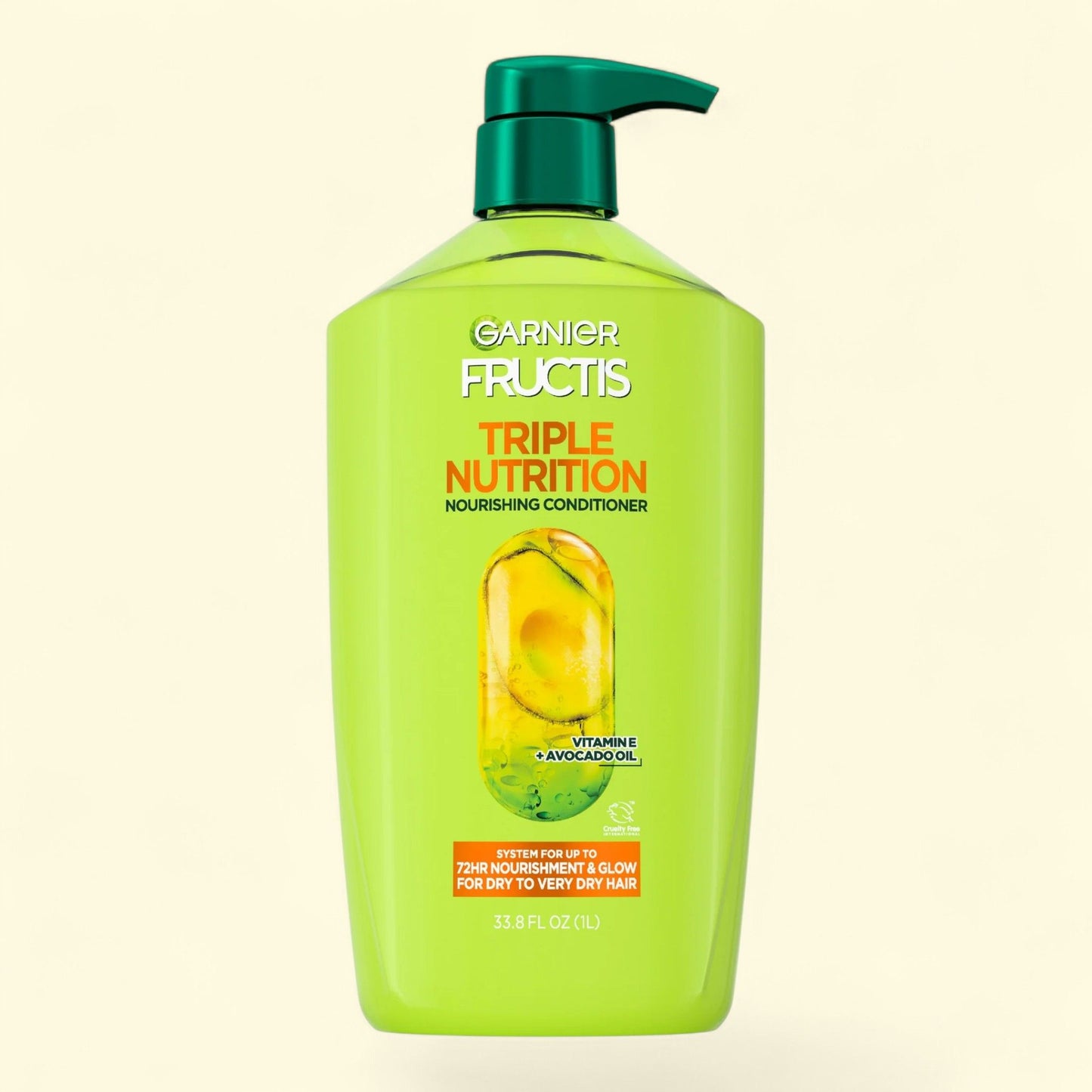 Garnier Fructis Triple Nutrition Fortifying Conditioner, 33.8 fl oz