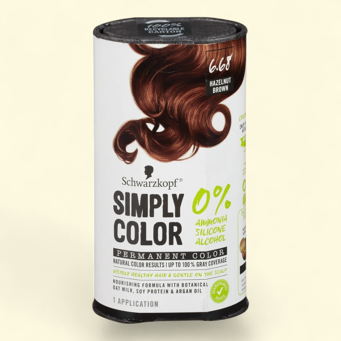 Schwarzkopf Simply Color, 6.68 Hazelnut Brown, 1 Pack — authentic US product shipped worldwide by Treatspree