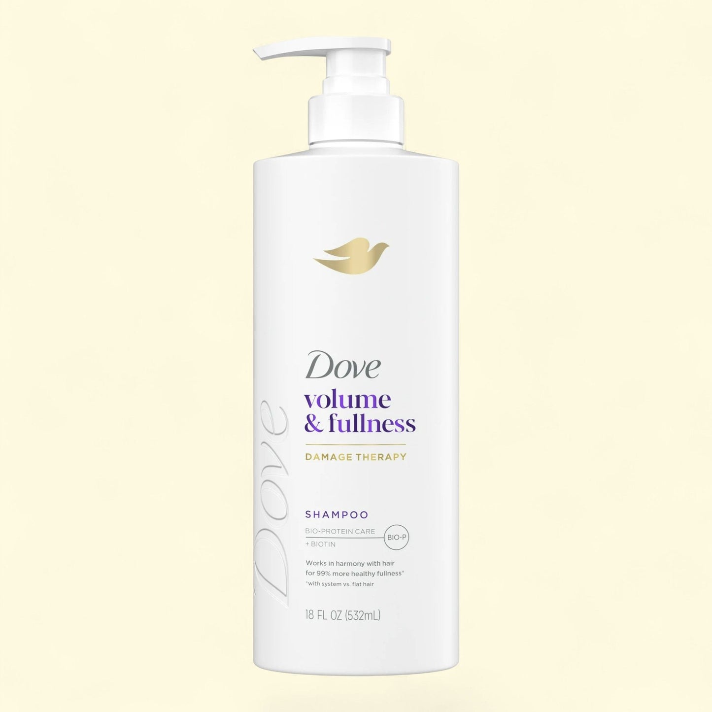 Dove Shampoo for Women Volume & Fullness, 18 oz