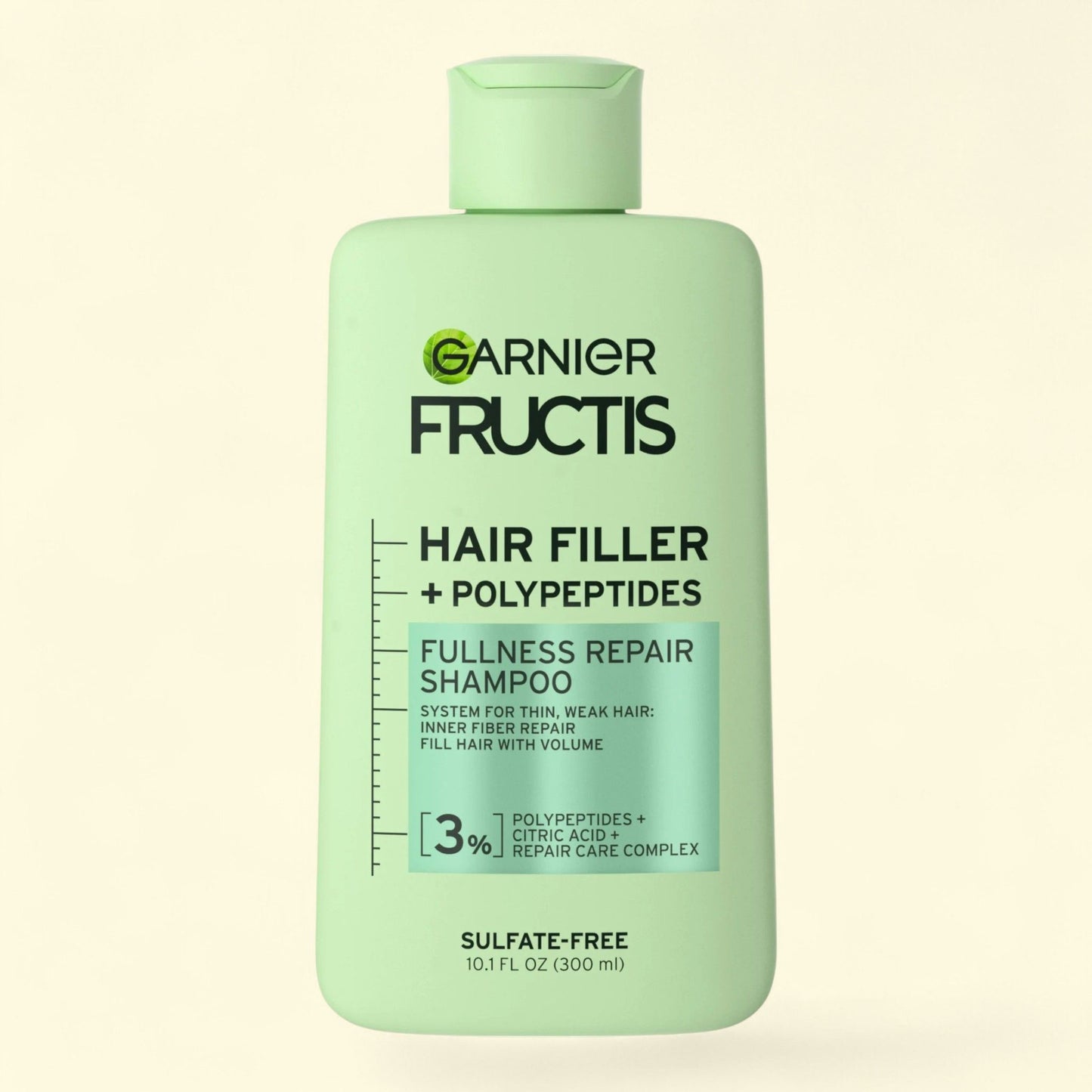 Shampooing Garnier Fructis Hair Filler Fullness Repair, 300 ml