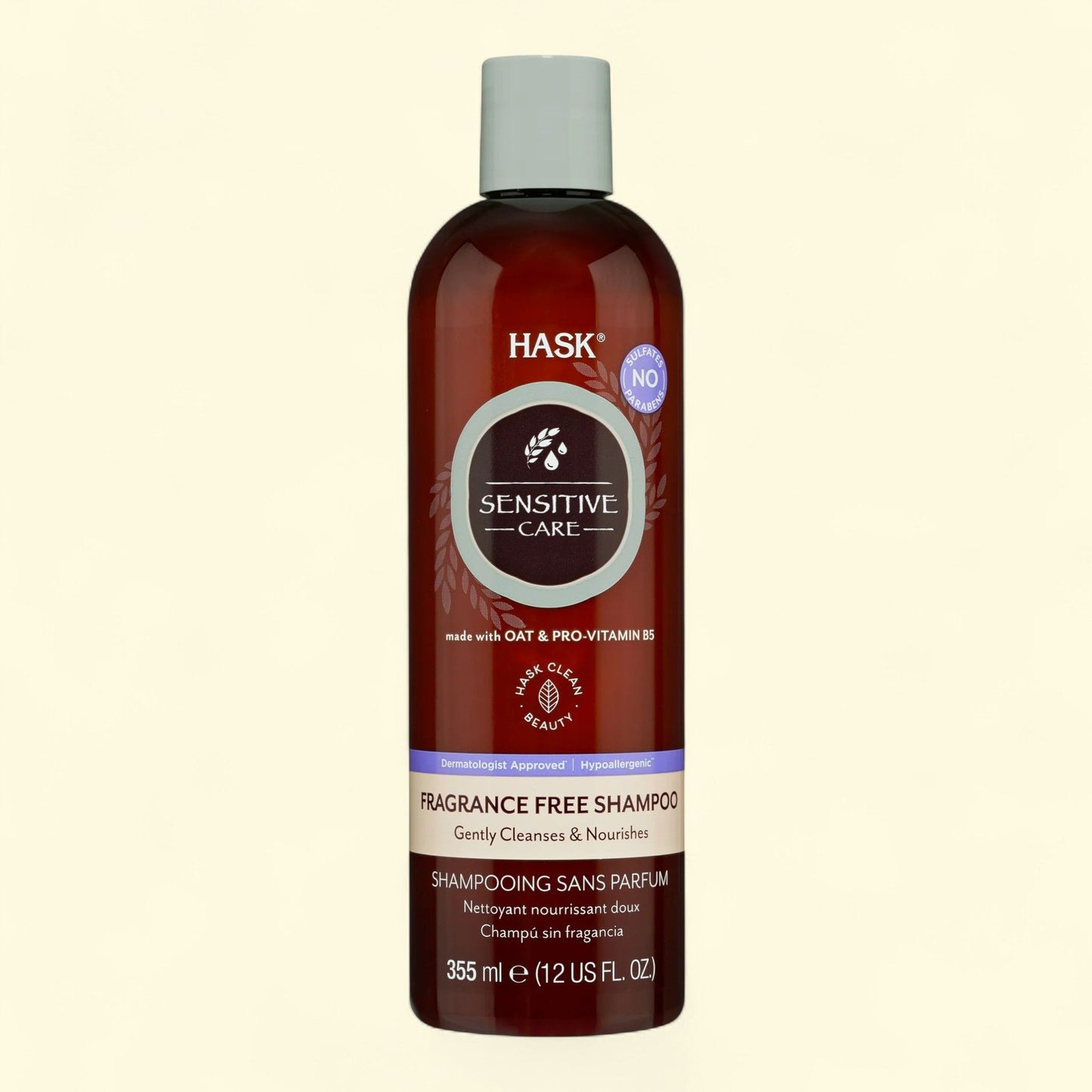 Hask Sensitive Care Shampoo, 12 fl oz