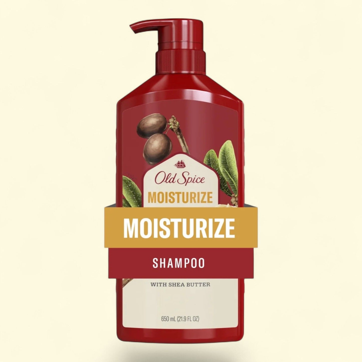 Old Spice Moisturize Shampoo, 22 fl oz