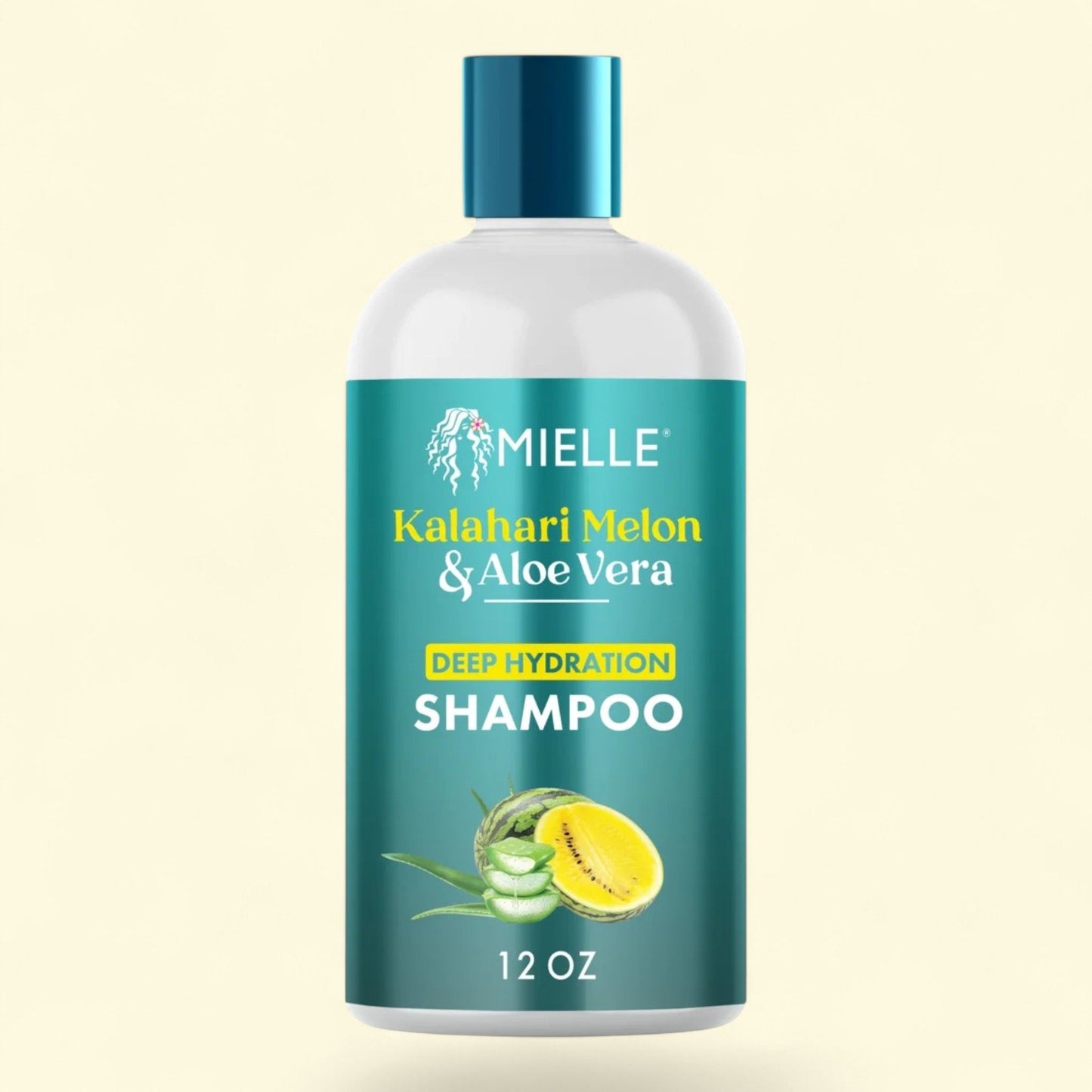Mielle Kalahari Melon and Aloe Vera Deep Hydration Shampoo, 12 oz.
