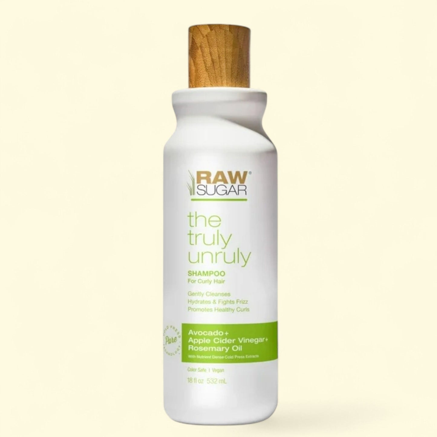 Raw Sugar The Truly Unruly Shampoo, 18 fl oz