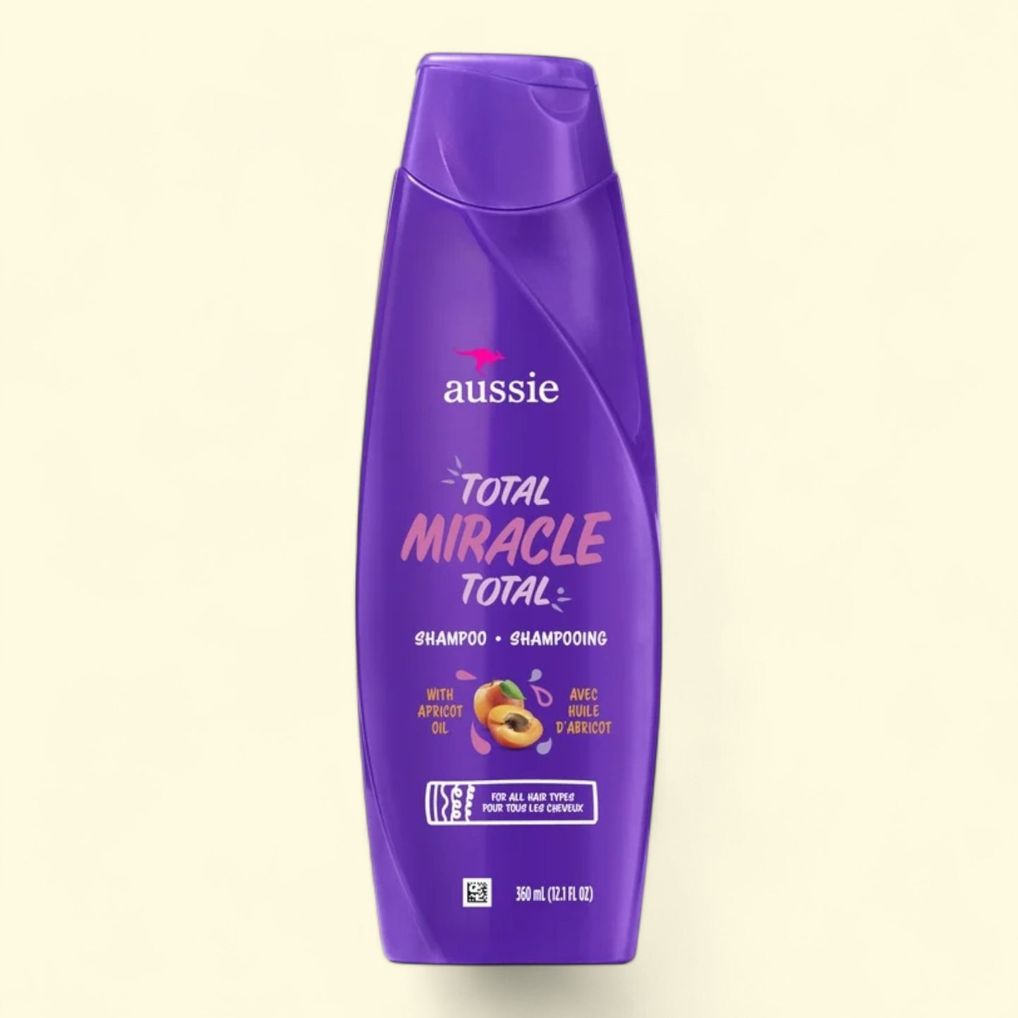 Aussie Miracle Moist Shampoo, 12.1 fl oz