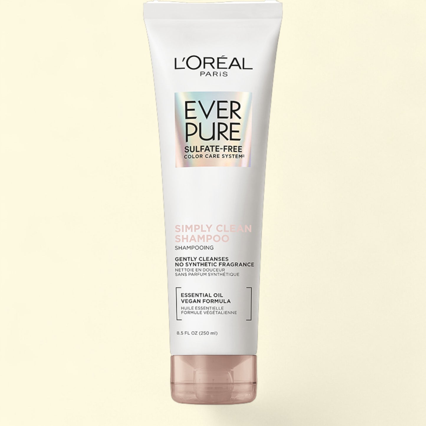 L'Oreal Paris EverPure Simply Clean Shampoo, 8.5 fl oz — authentic US product shipped worldwide by Treatspree