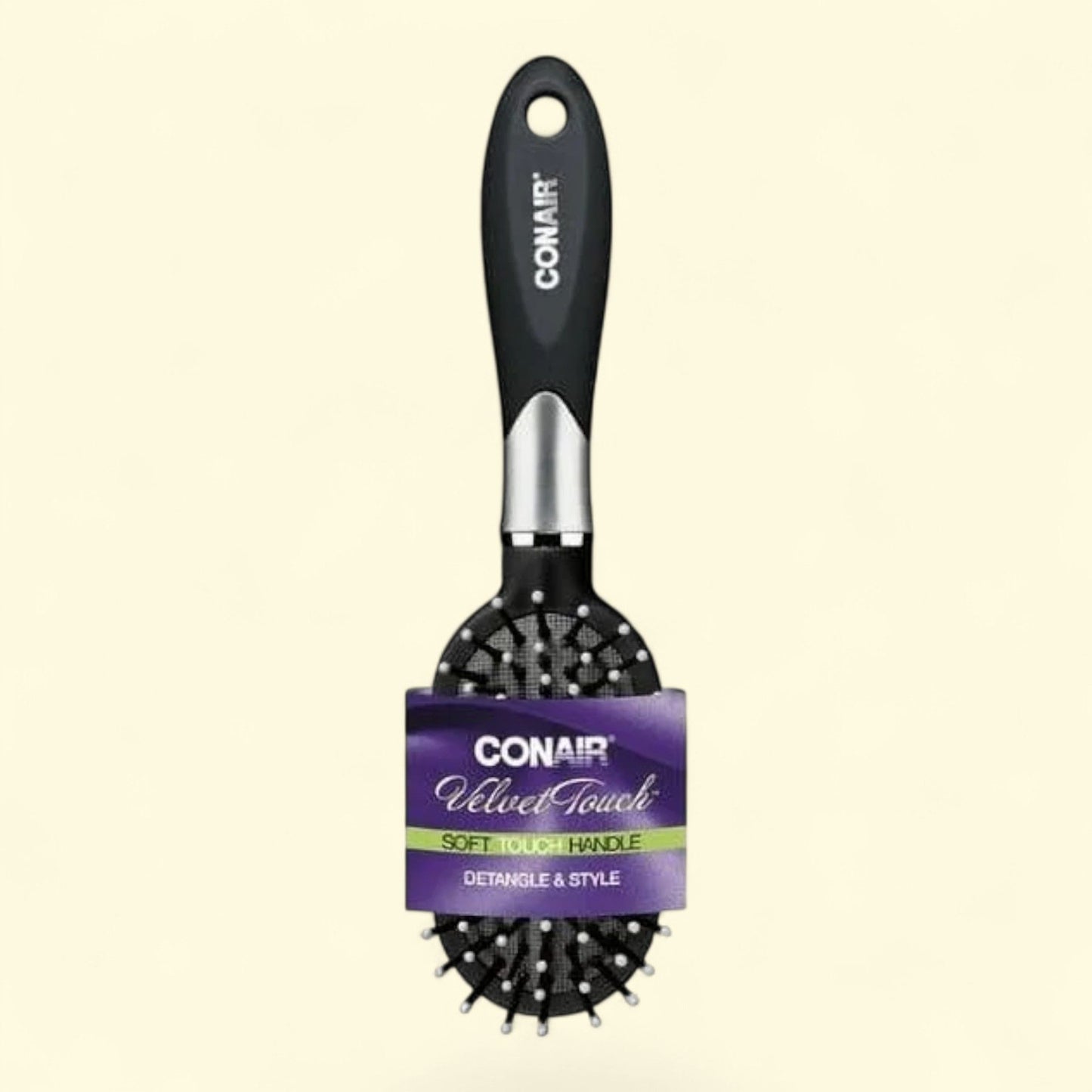 Conair Velvet Touch Vent Brush, Dry, Style & Voluminize, (Single Unit)