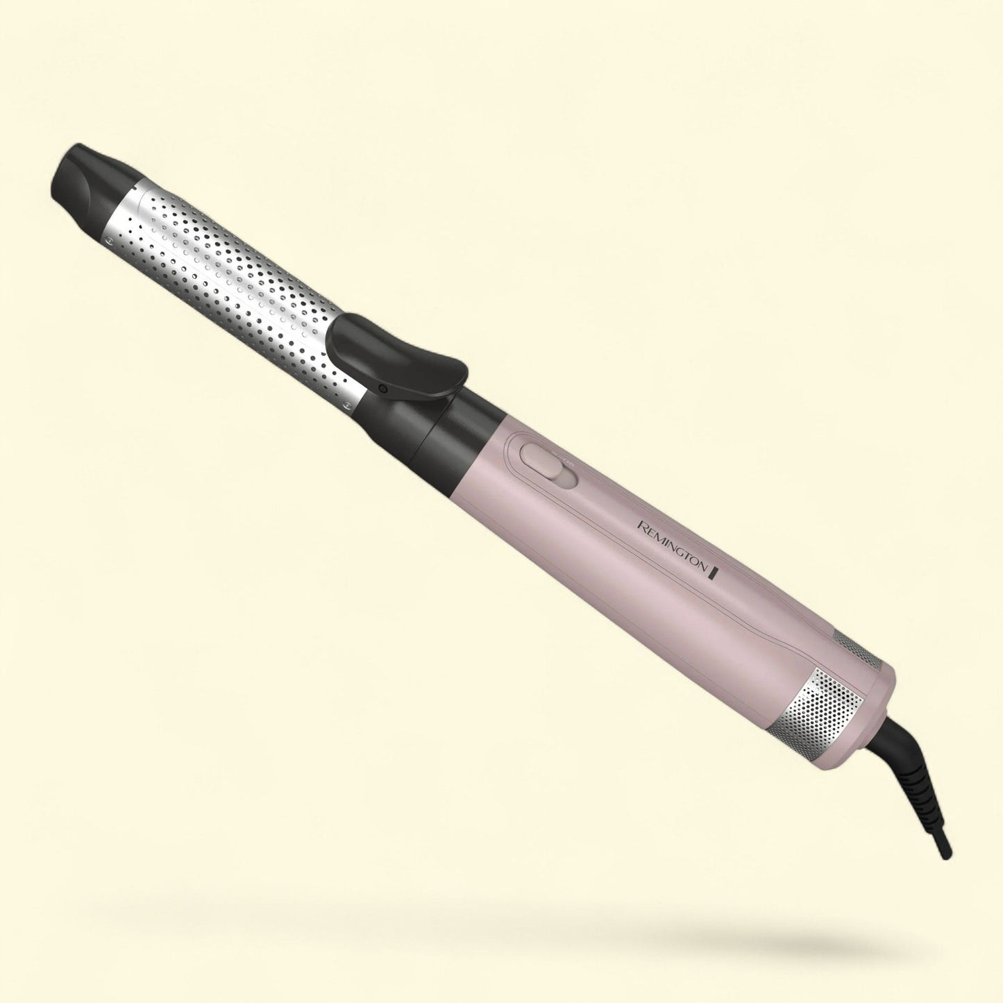 Remington Pro Wet2Style 1.25" Ceramic Titanium Hot Air Spring Hair Curling Iron, Pink, AS14A10, (Single Unit)