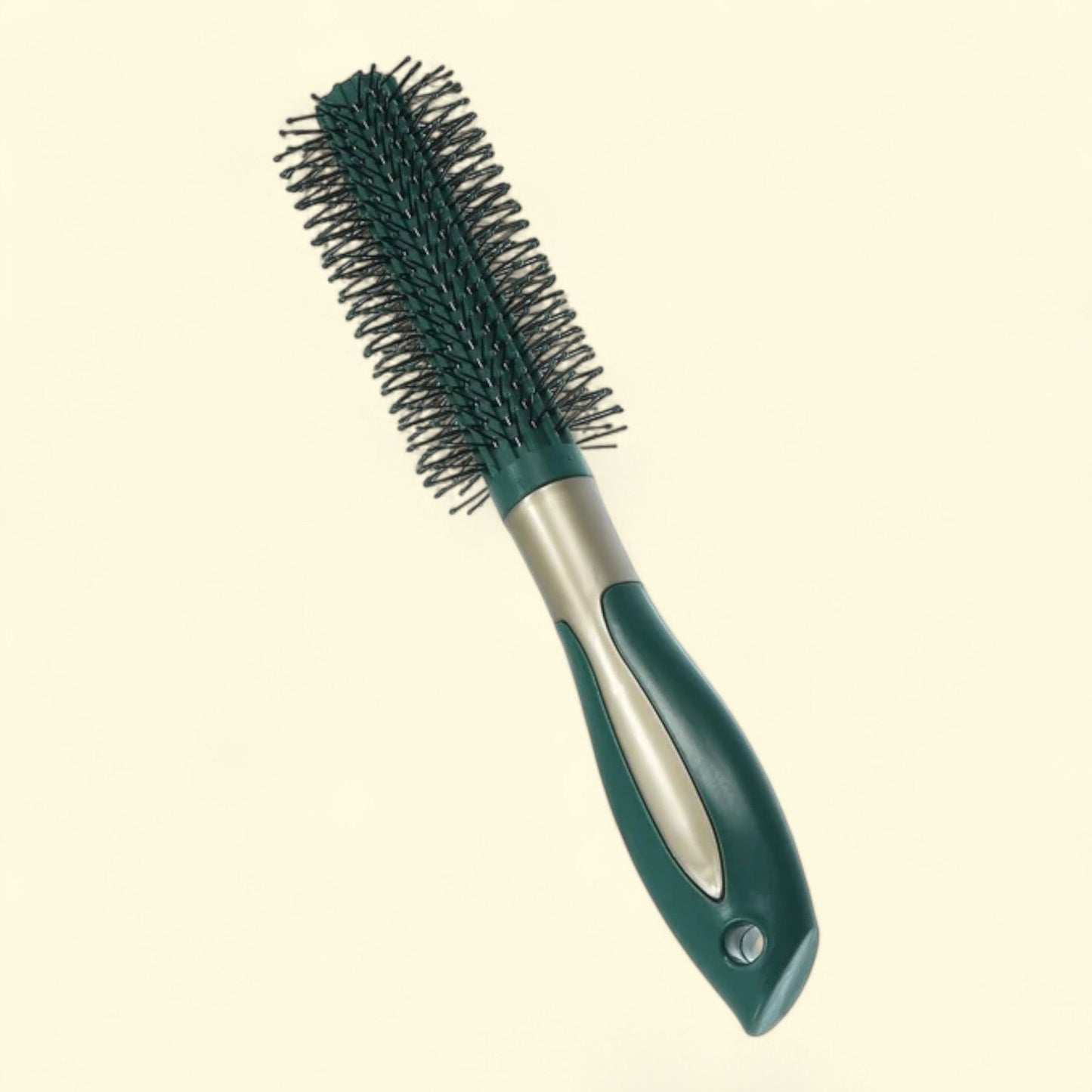 Unique Bargains Wet Hair Brush Detangling Brush Round Hair Comb for Women, Green, 1 Pc