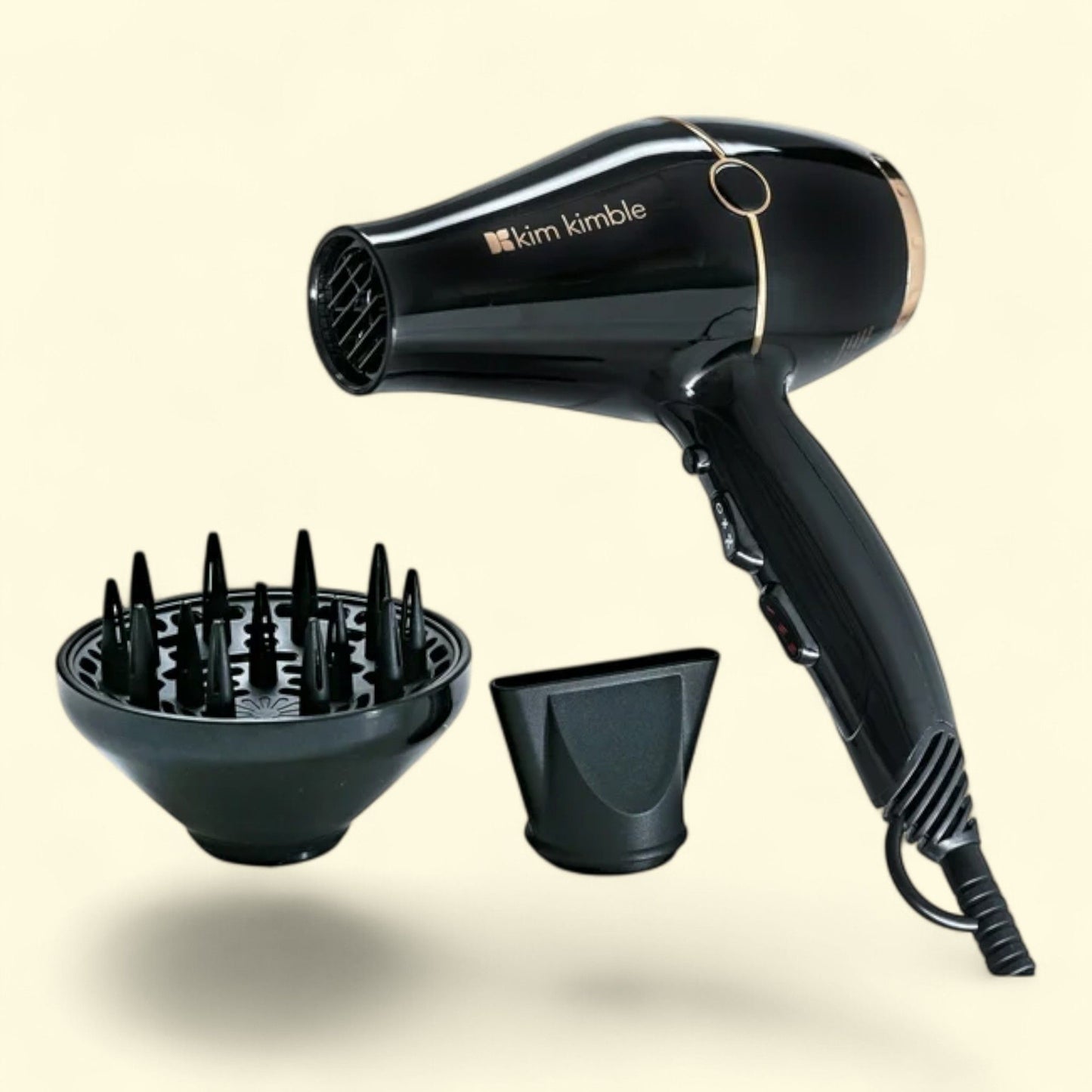 Kim Kimble Pro Hair Dryer, 1875 W, 3-in-1 set — authentic US product shipped worldwide by Treatspree