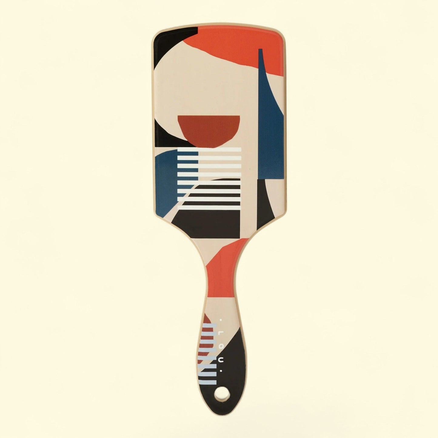 Goody Tru X Hola Lou Collab Ouchless® Detangling Printed Paddle Brush, 1 CT Tan