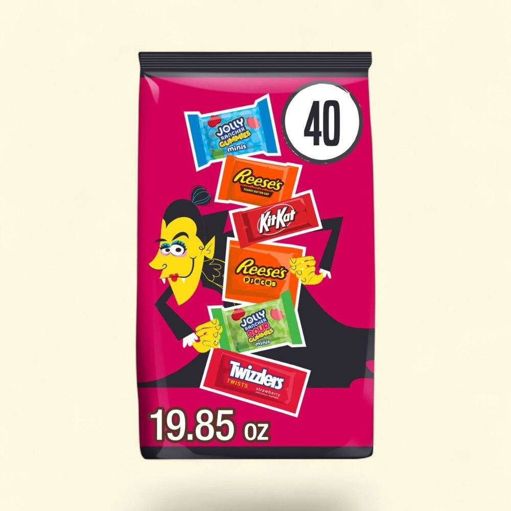 Hershey's Assorted Halloween Candy Variety Bag 19.85oz — authentic US product shipped worldwide by Treatspree