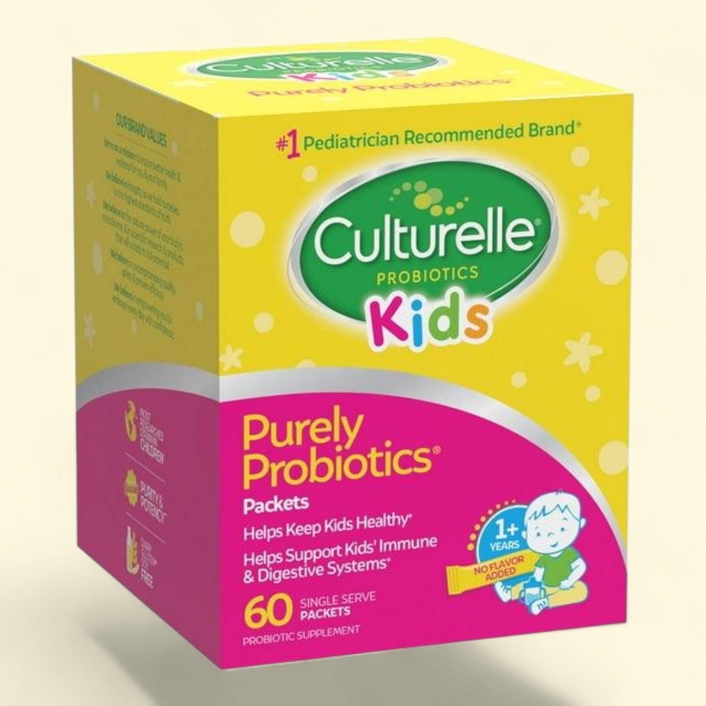 Culturelle Kids Purely Probiotics Packets, 60 ct