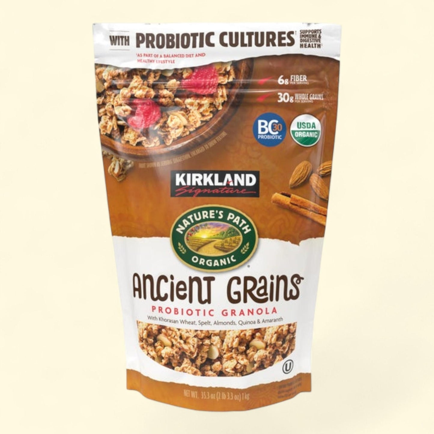 Kirkland Signature Organic Ancient Grain Granola, 35.3 oz