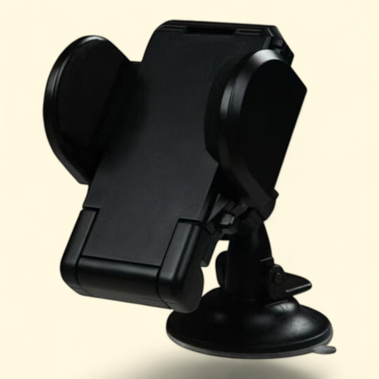 Universal Car Phone Holder, Adjustable Cradle Mount, Black, 1 count