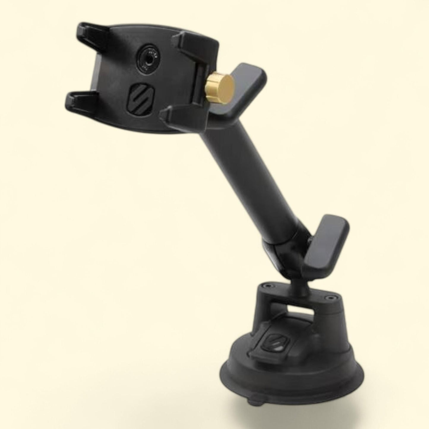 Scosche HDGrip XL Heavy Duty Phone Mount, Black, 1 count