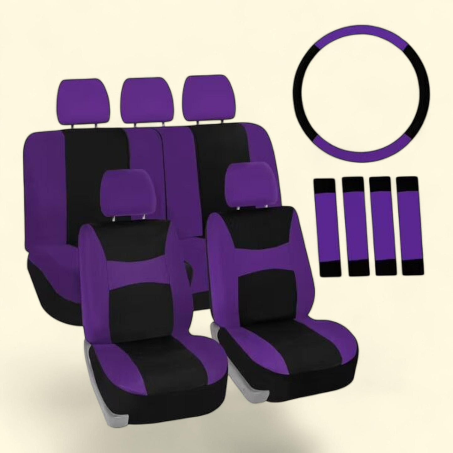 FH Group Car Seat Covers, Universal Full Set, Combo Set & Air Fresh... — authentic US product shipped worldwide by Treatspree
