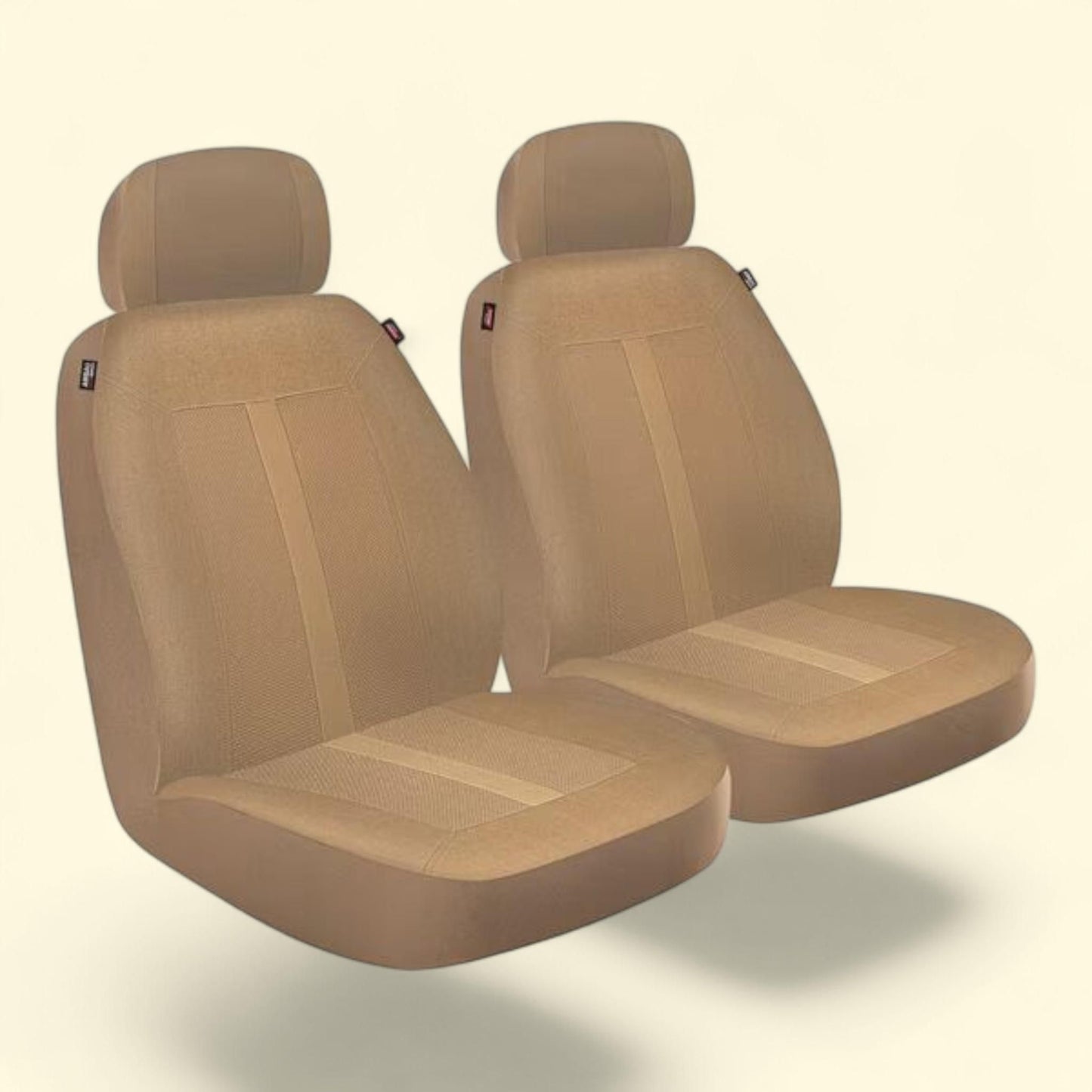 Genuine Dickies Sorrento Car Seat Covers, Tan, 2 Piece