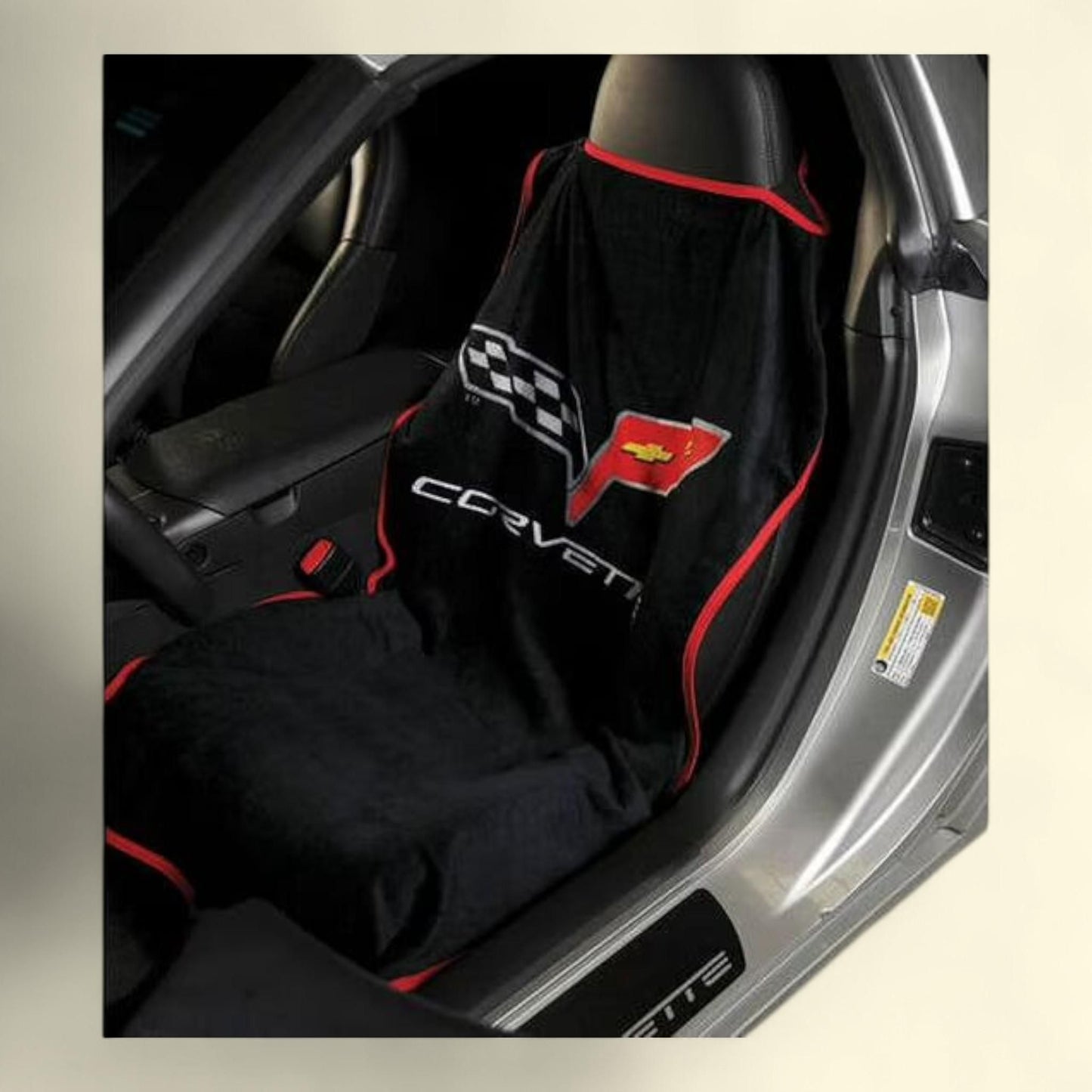 SeatArmour Corvette C6, Black, 1 pack