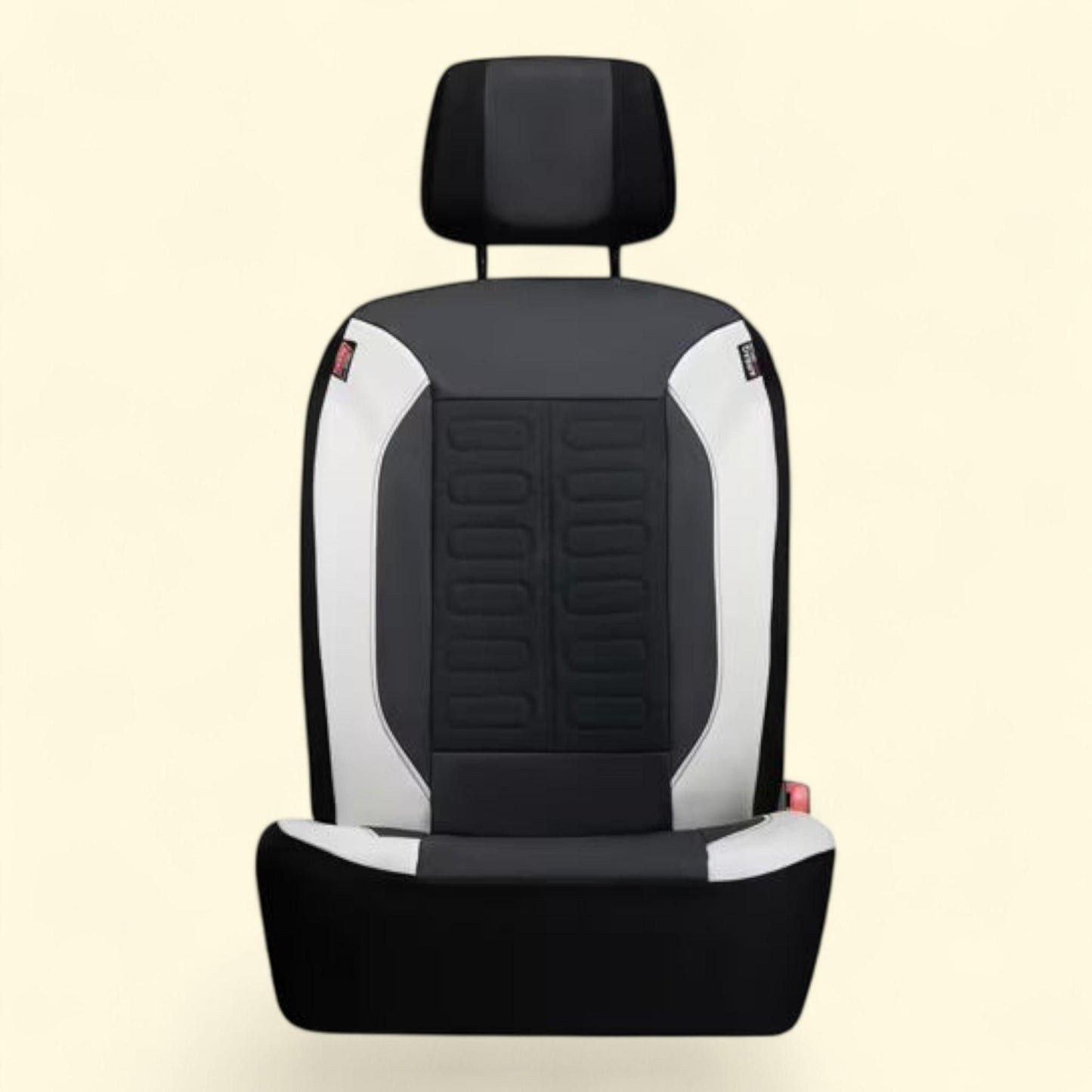 Genuine Dickies Lincoln Truck Seat Covers, 2-Piece, Black-Gray