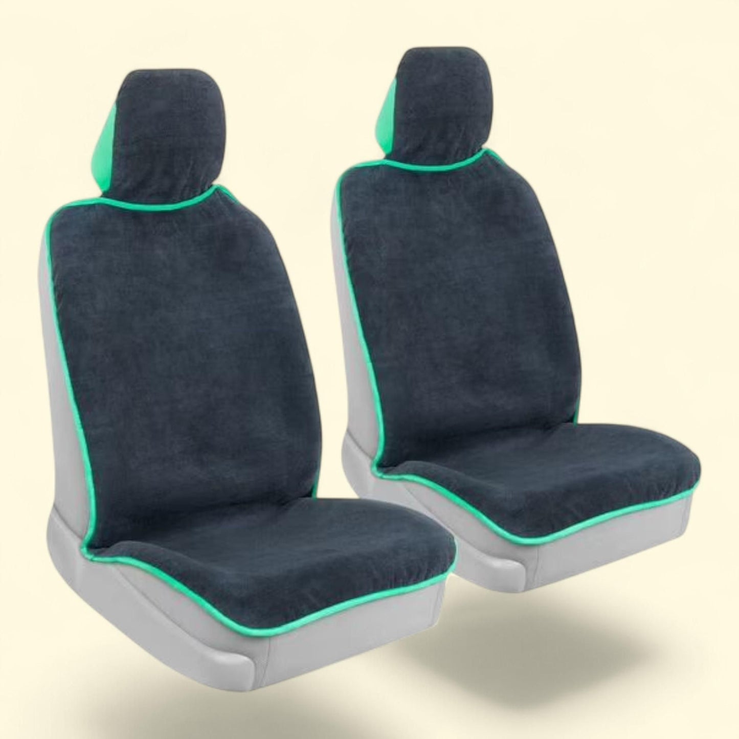 BDK UltraFit Car Seat Towel Cover, 2 Pack, Waterproof Sweat Protector, Universal Fit, Auto Truck, Van, SUV